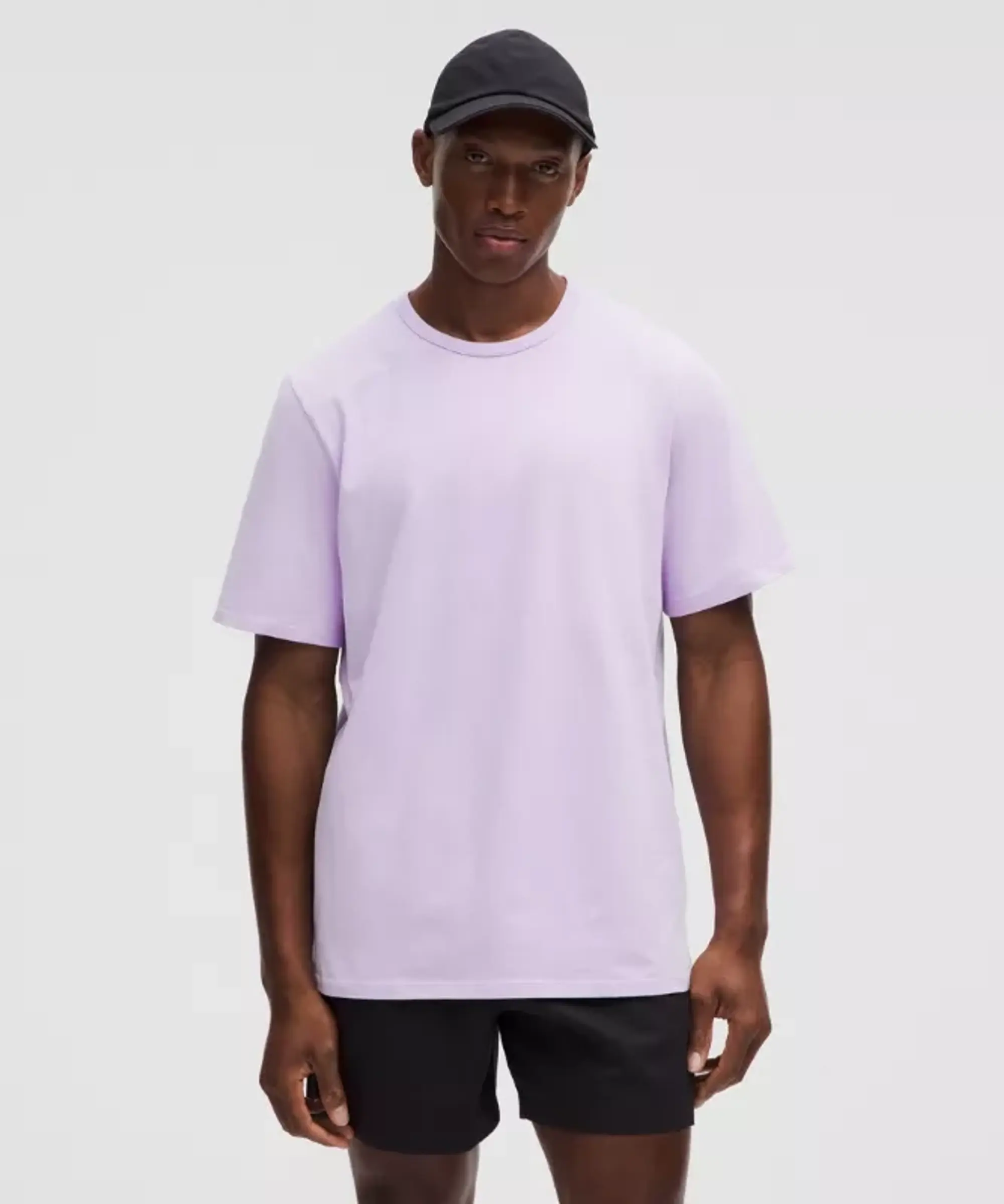 lululemon – Men's Organic Classic-Fit T-Shirt – Color Purple – Size L