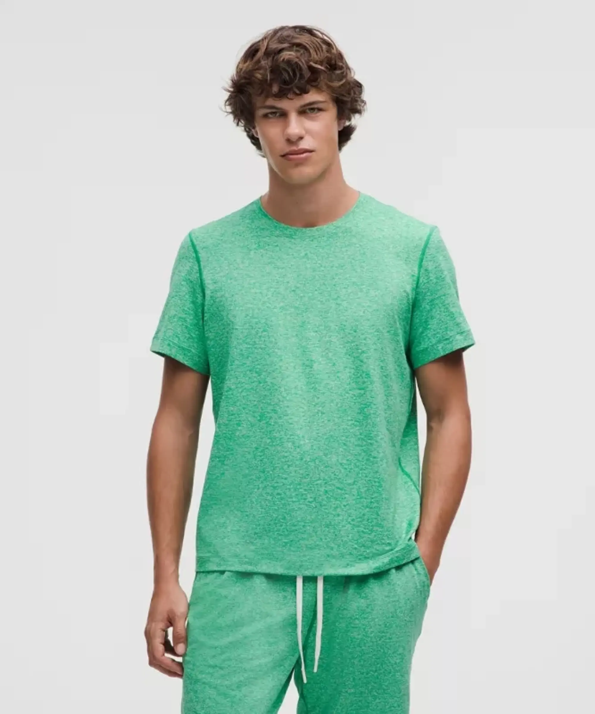 lululemon – Men's Soft Jersey Short-Sleeve Shirt – Color Green – Size L