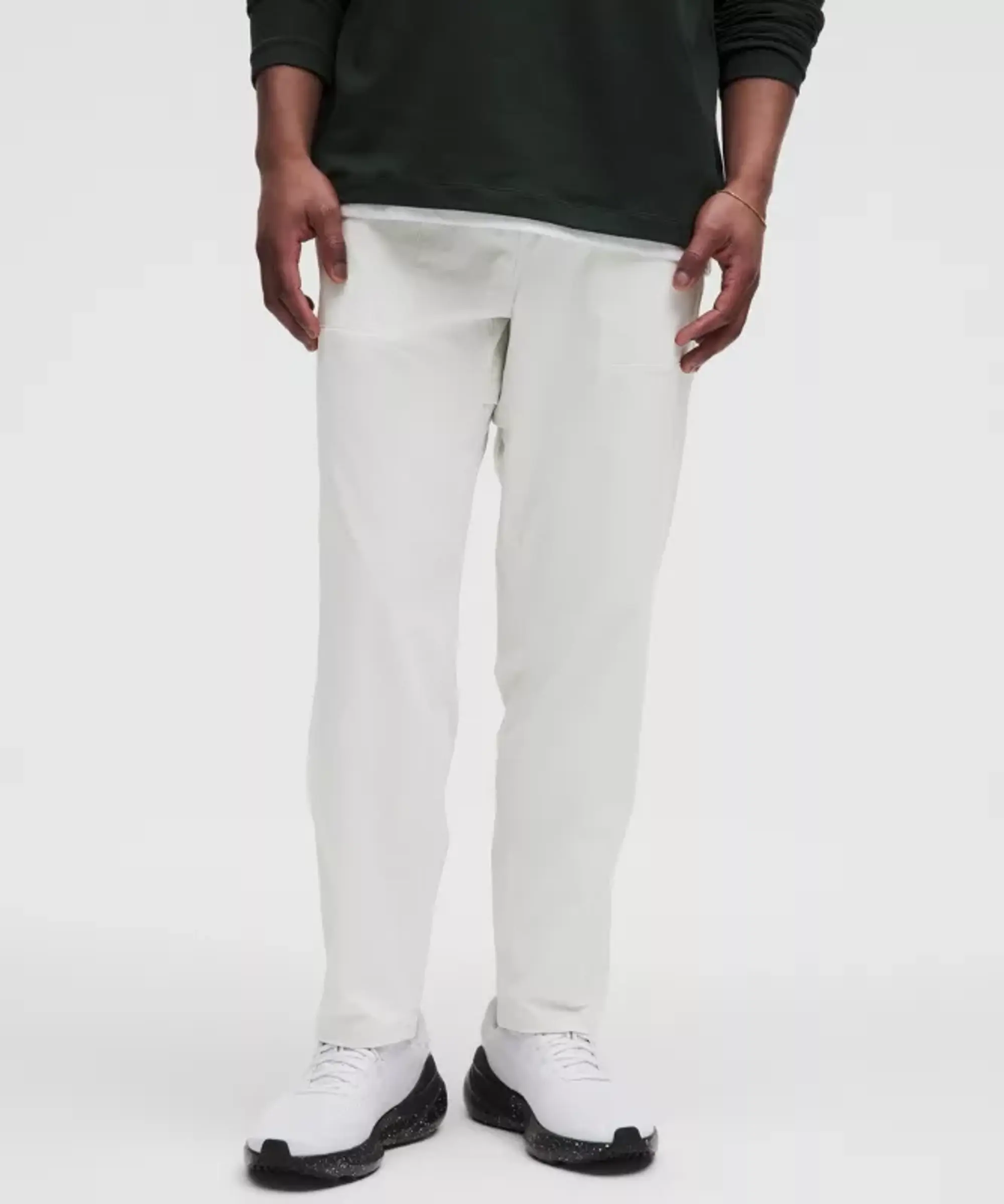 lululemon – Men's Pull-On Classic-Fit Trousers 30L – Color White – Size L