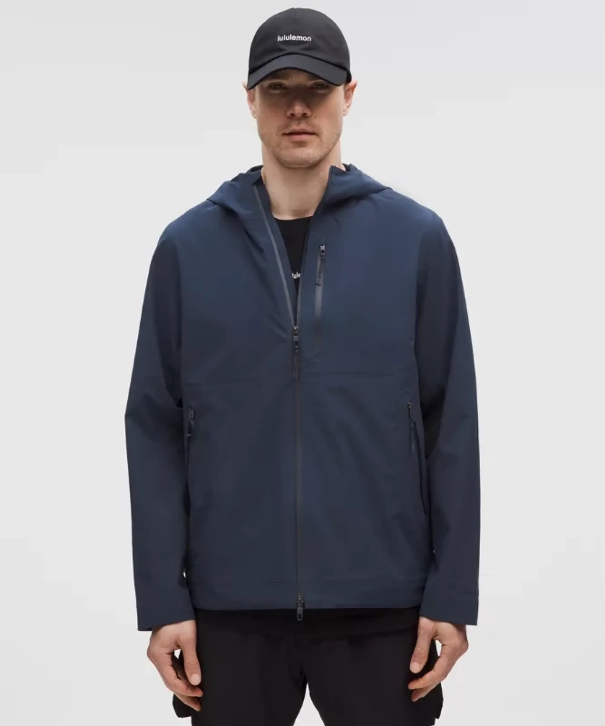 lululemon – Men's City-to-Hike Waterproof Jacket – Color Blue – Size L