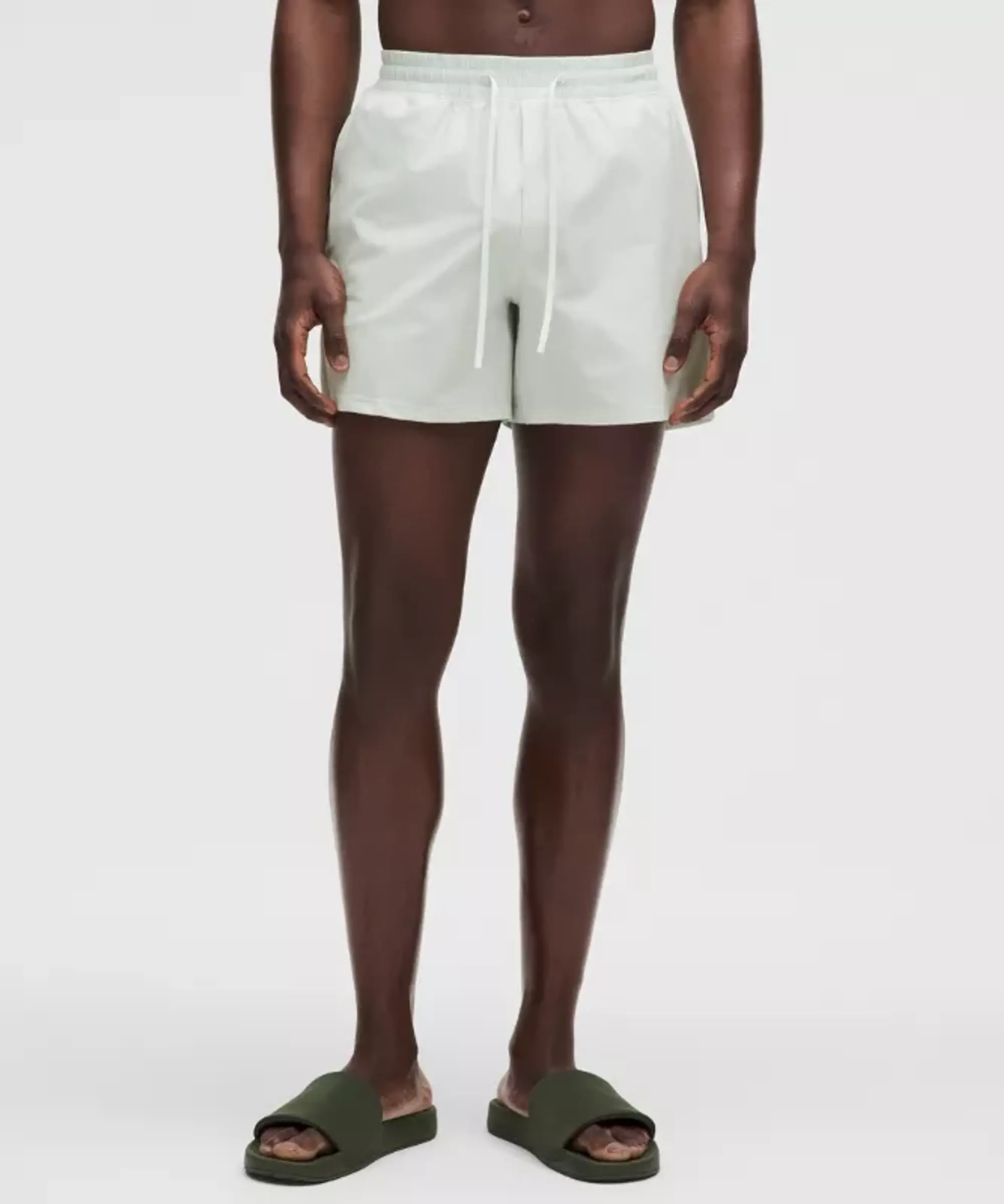 lululemon – Men's Swim Shorts Lined – 5" – Color White – Size L
