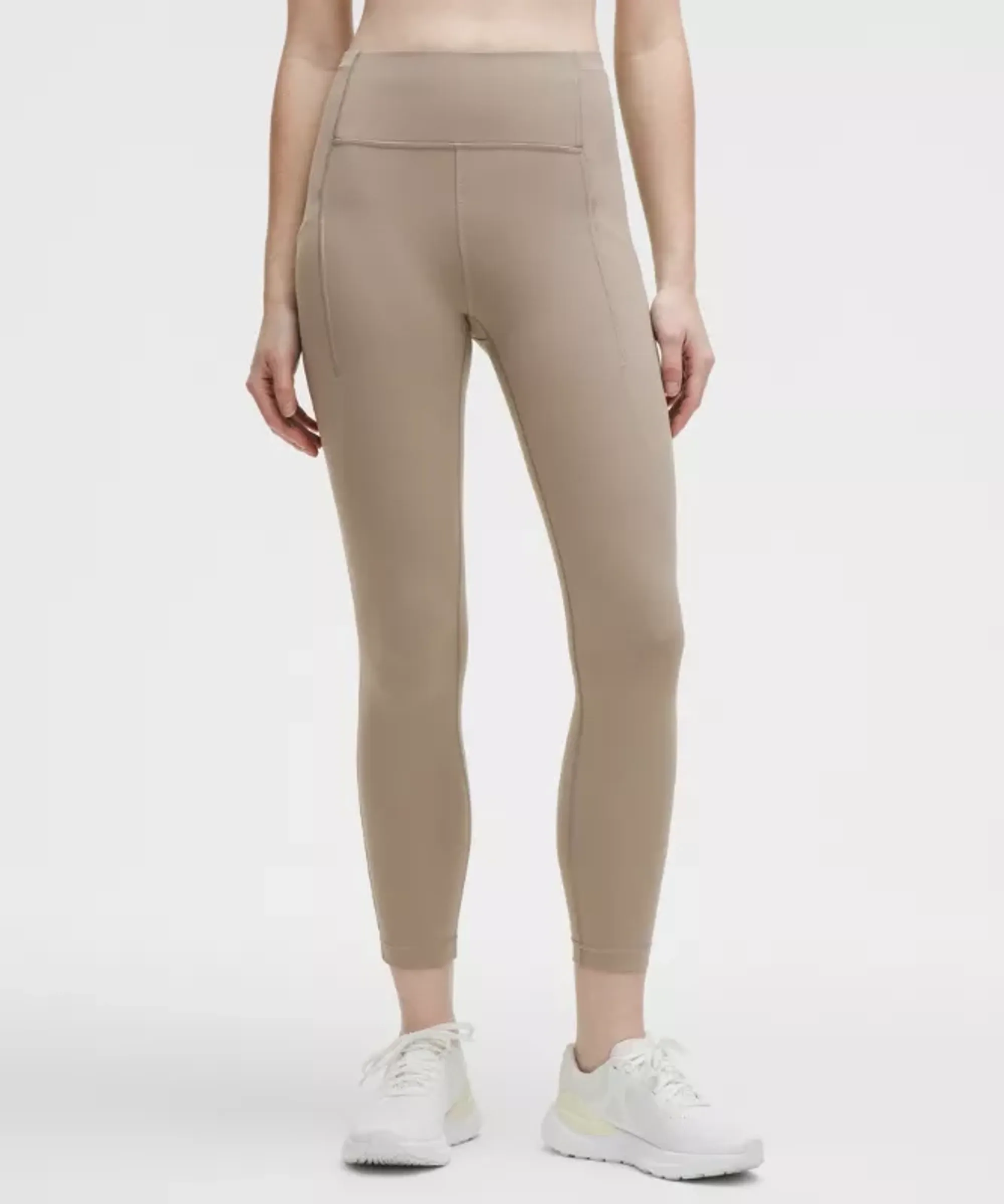 lululemon – Women's Swift Speed High-Rise Tight Leggings – 25" – Color Grey/Khaki – Size 0