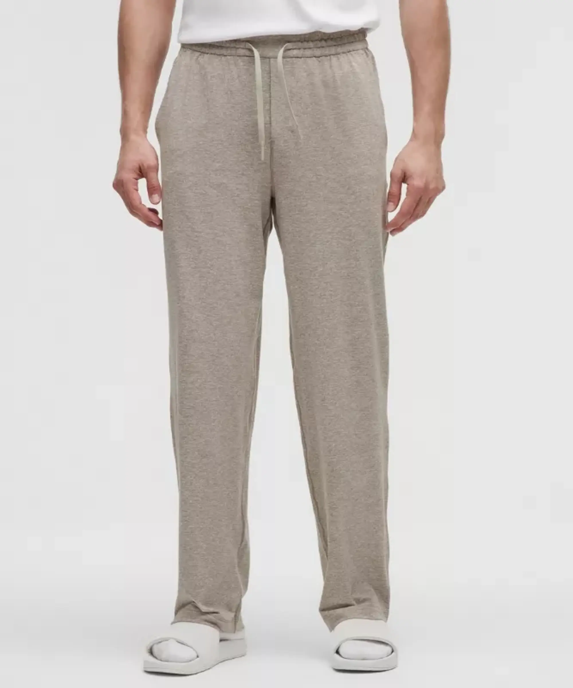 lululemon – Men's Soft Jersey Classic-Fit Trousers Regular – Color Grey – Size L