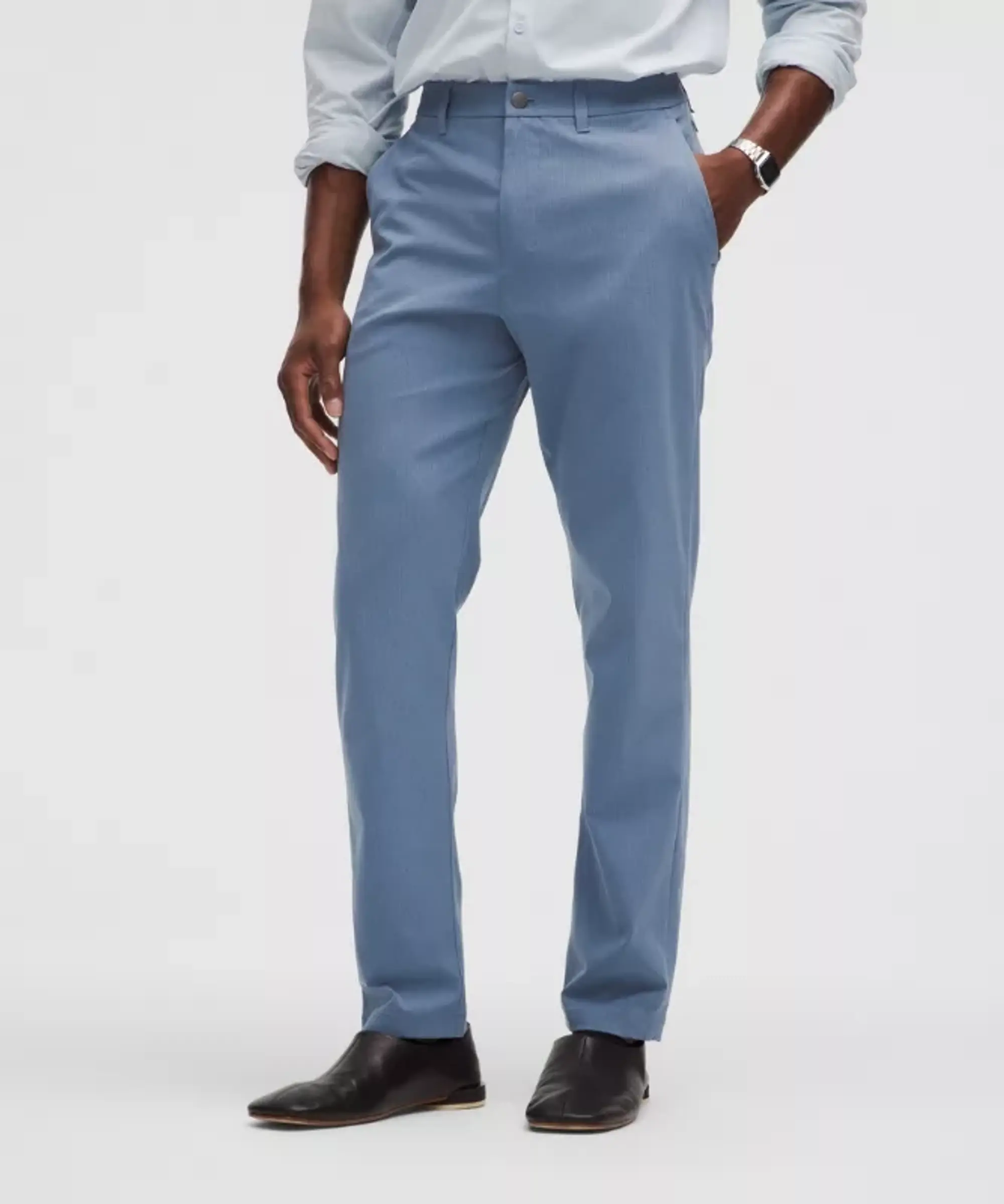 lululemon – Men's ABC Classic-Fit Trousers 34L – Color Blue – Size 30