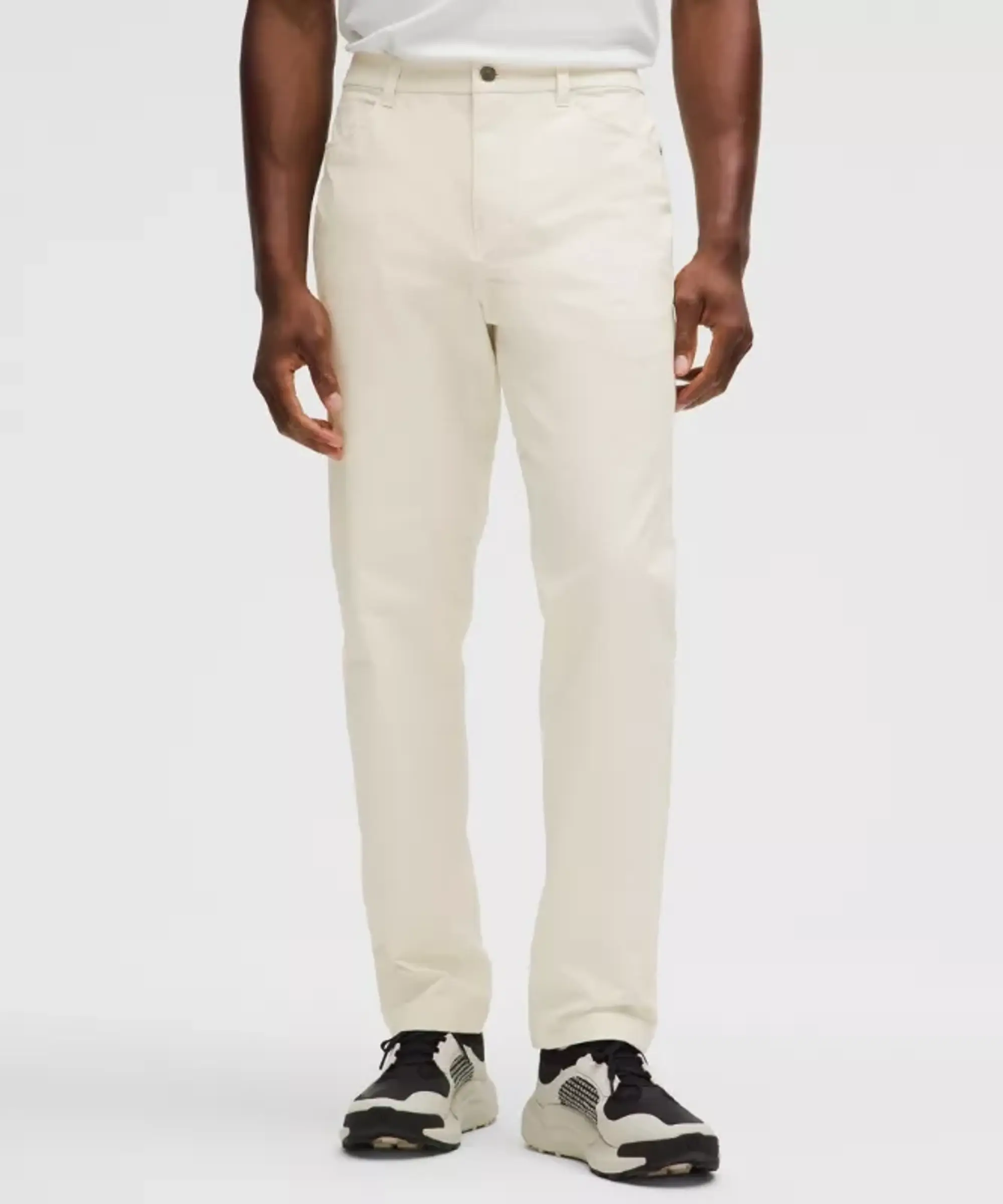 lululemon – Men's ABC Classic-Fit 5 Pocket Trousers 32L Stretch Cotton VersaTwill – Color White – Size 29