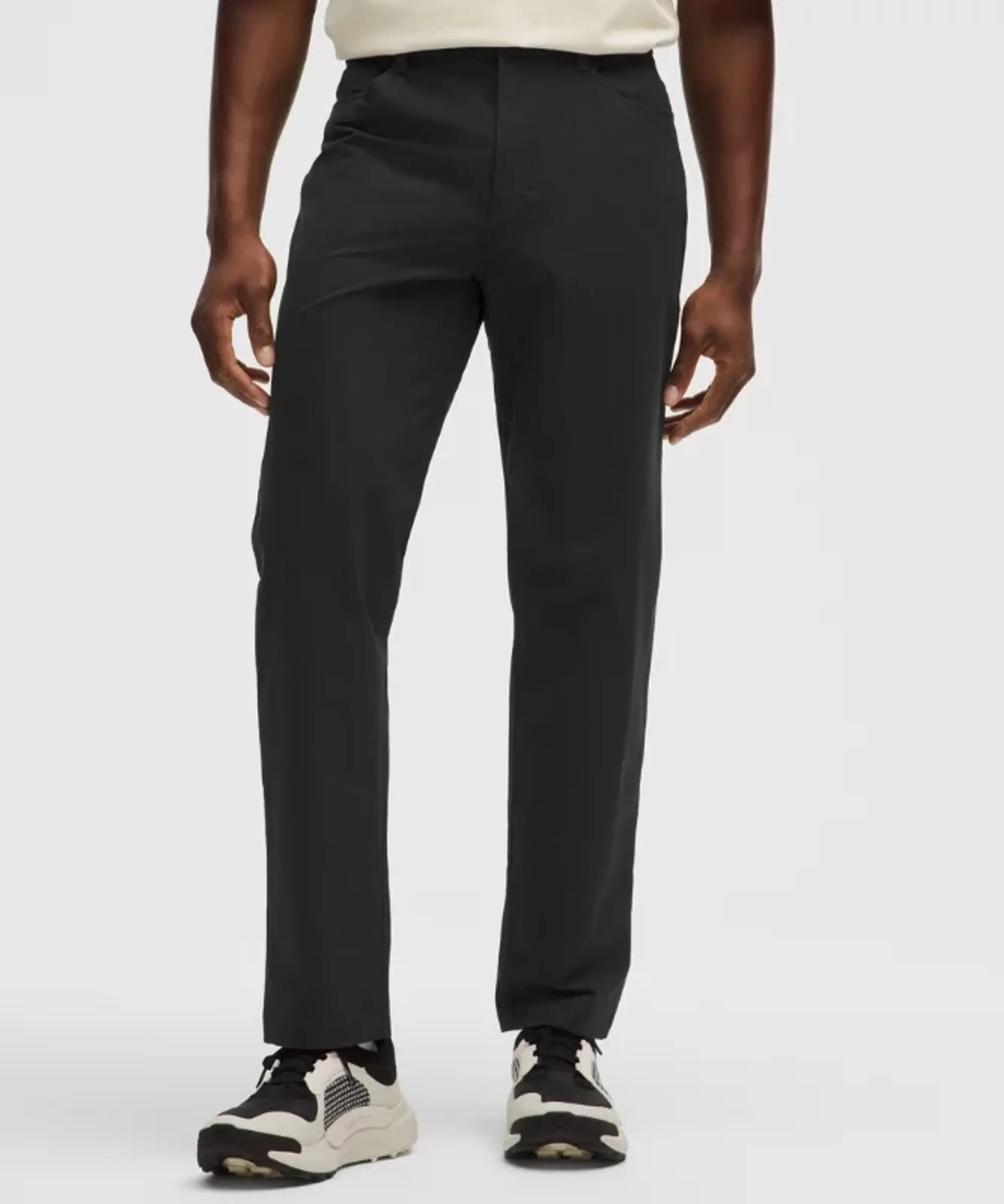 lululemon – Men's ABC Classic-Fit 5 Pocket Trousers 32L Stretch Cotton VersaTwill – Color Black – Size 30