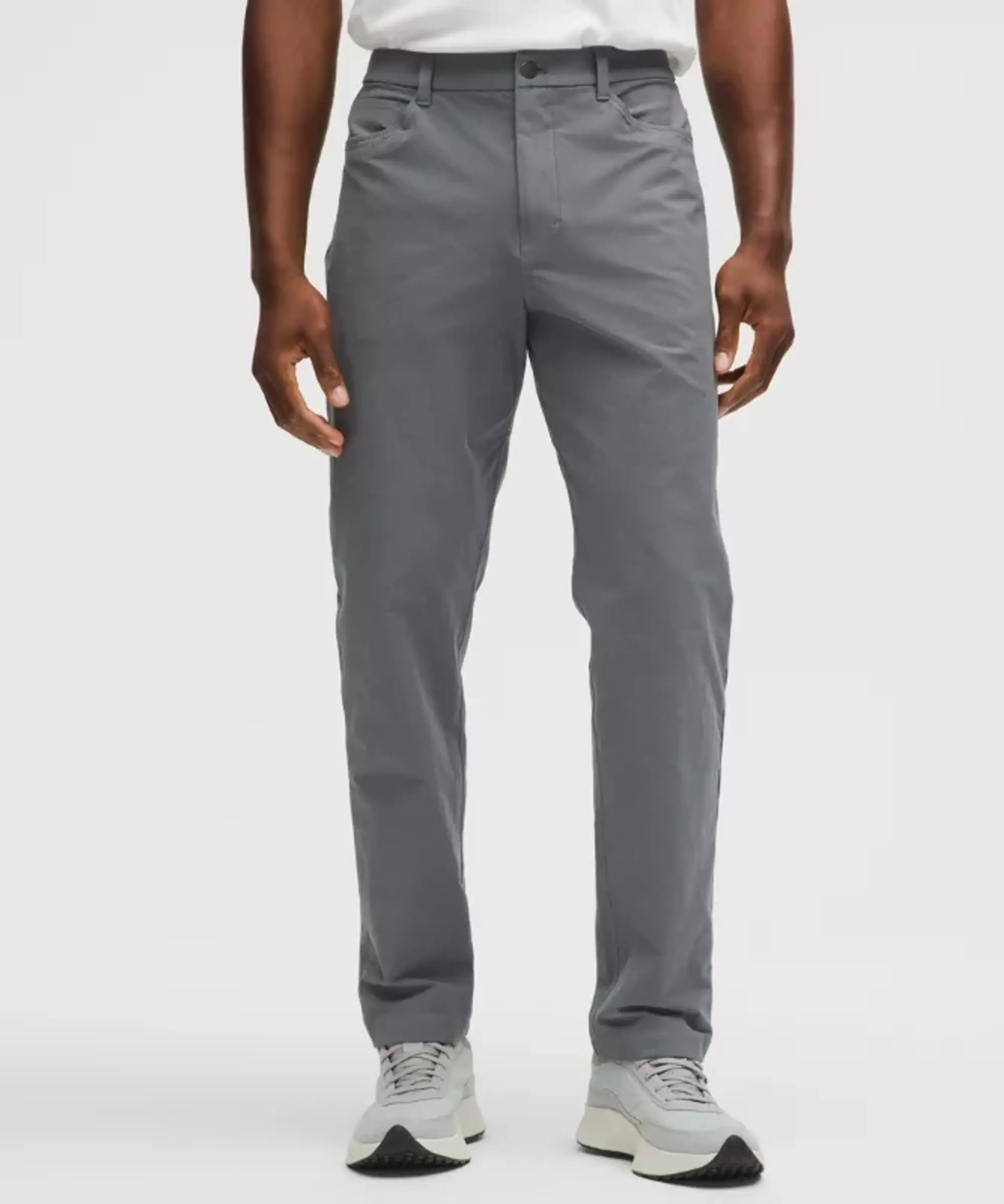lululemon – Men's ABC Classic-Fit 5 Pocket Trousers 32L Stretch Cotton VersaTwill – Color Grey – Size 30