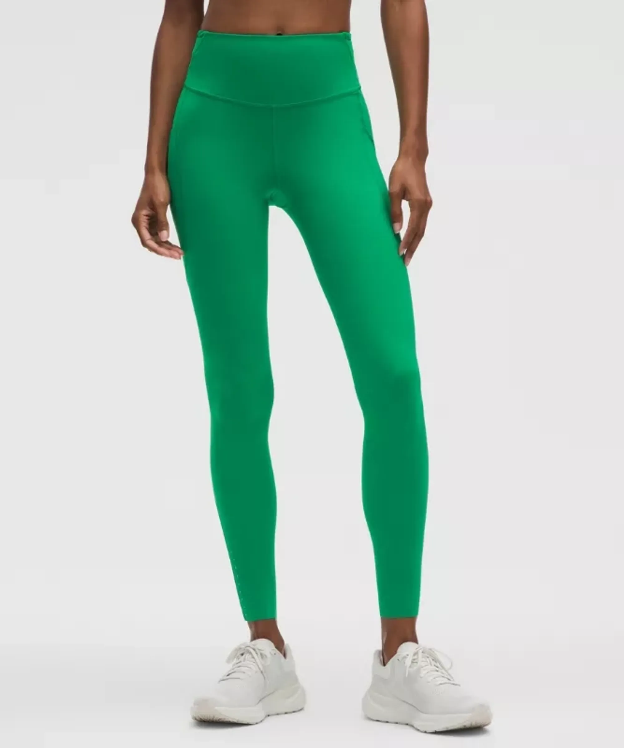 lululemon – Women's Fast and Free High-Rise Tight Leggings 5 Pocket – 28" – Color Green – Size 0