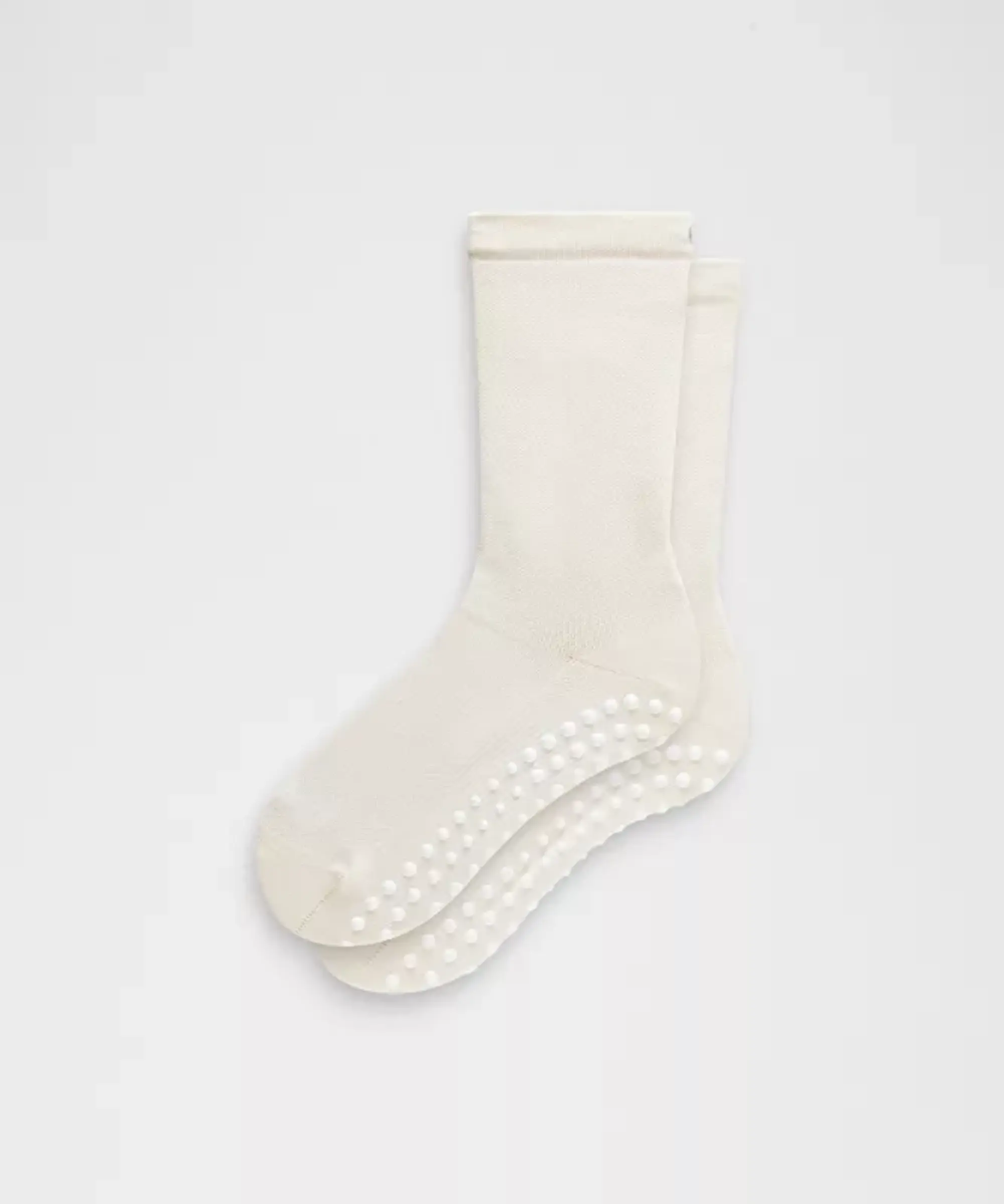 lululemon – Unisex Find Your Balance Grip Crew Socks – Color White – Size L