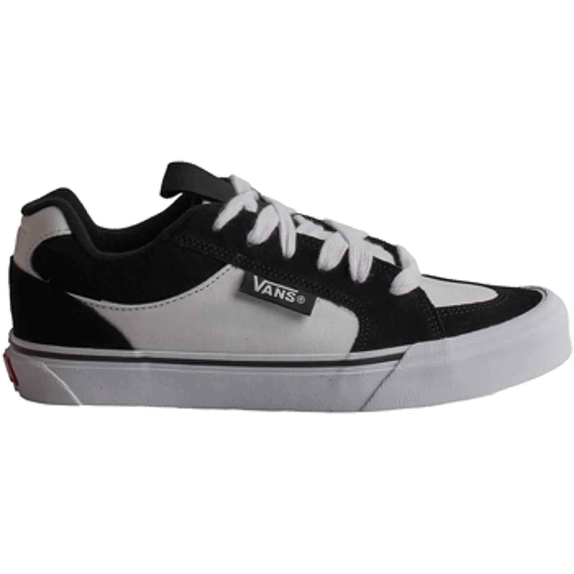 Vans  VN000CZWBA21-BLKWH  men's Tennis Trainers (Shoes) in White
