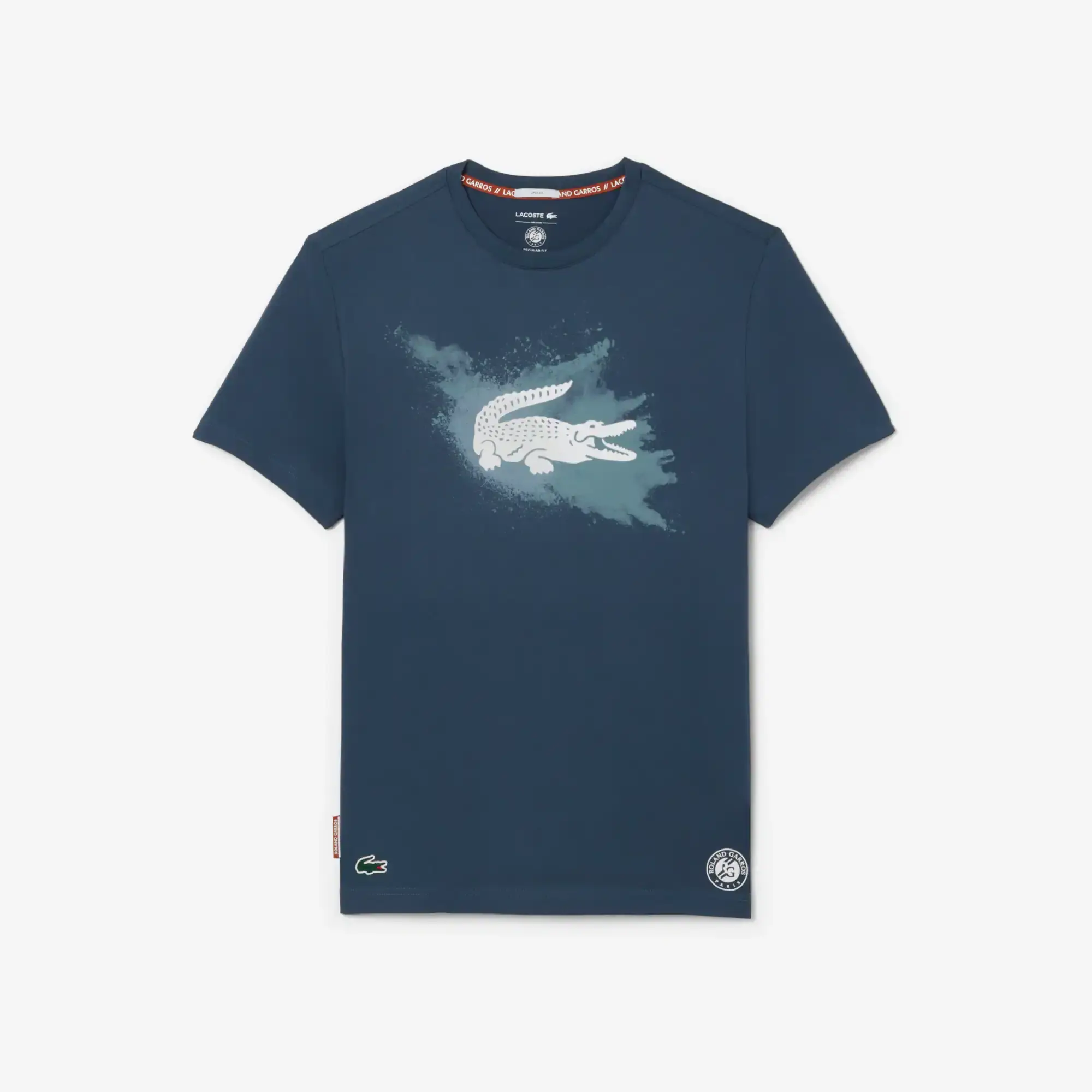 Lacoste Roland-Garros Edition Sport T-shirt - Mineral Blue