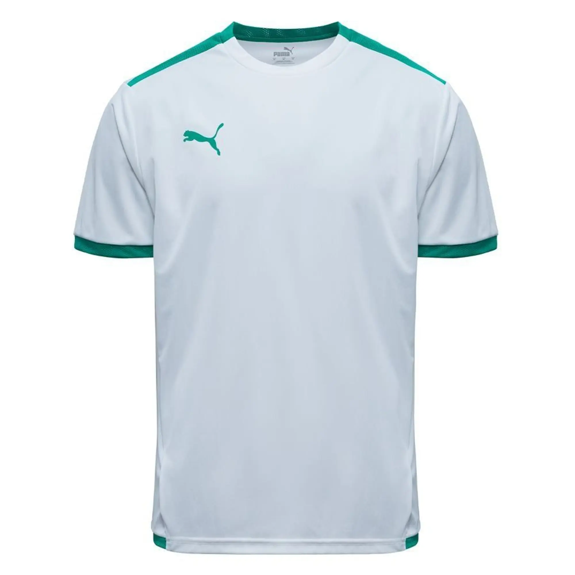Teamliga Jersey White-Pepper Green - ['White']