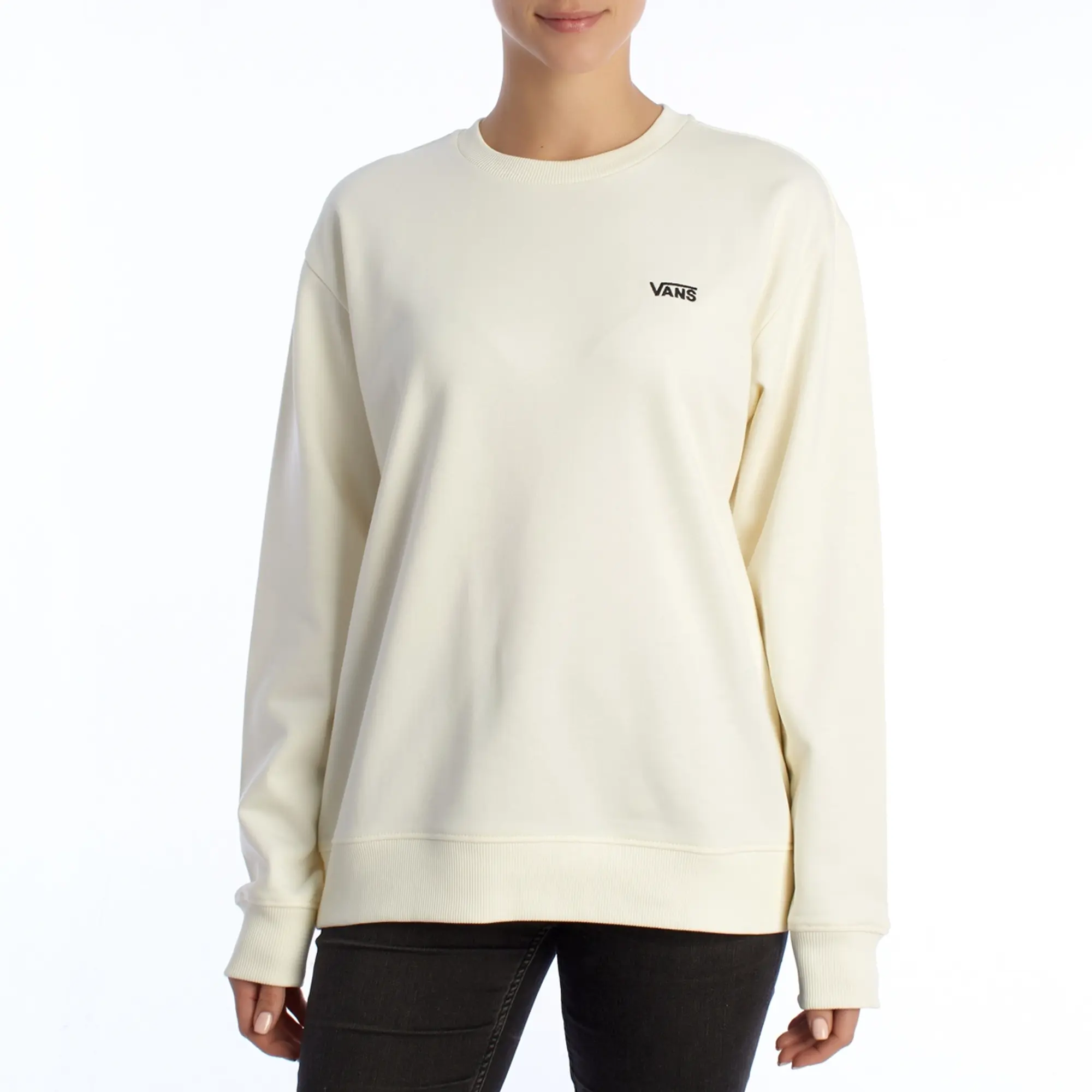 Vans  VN0A5AQ1FS8-WHITE  women's Sweatshirt in Beige
