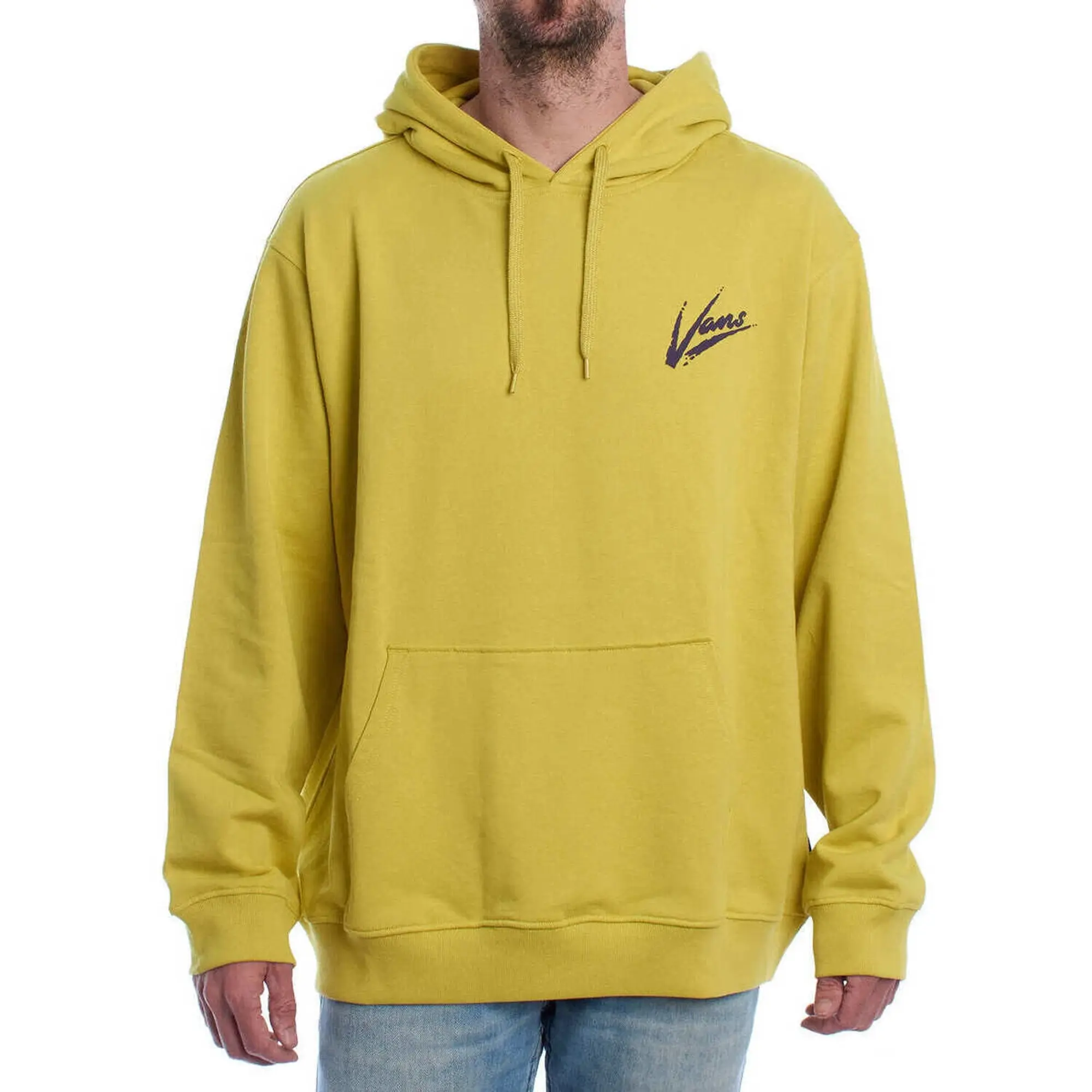 Vans  VN000K4JCIC1-WAROLIV  men's Sweatshirt in Yellow