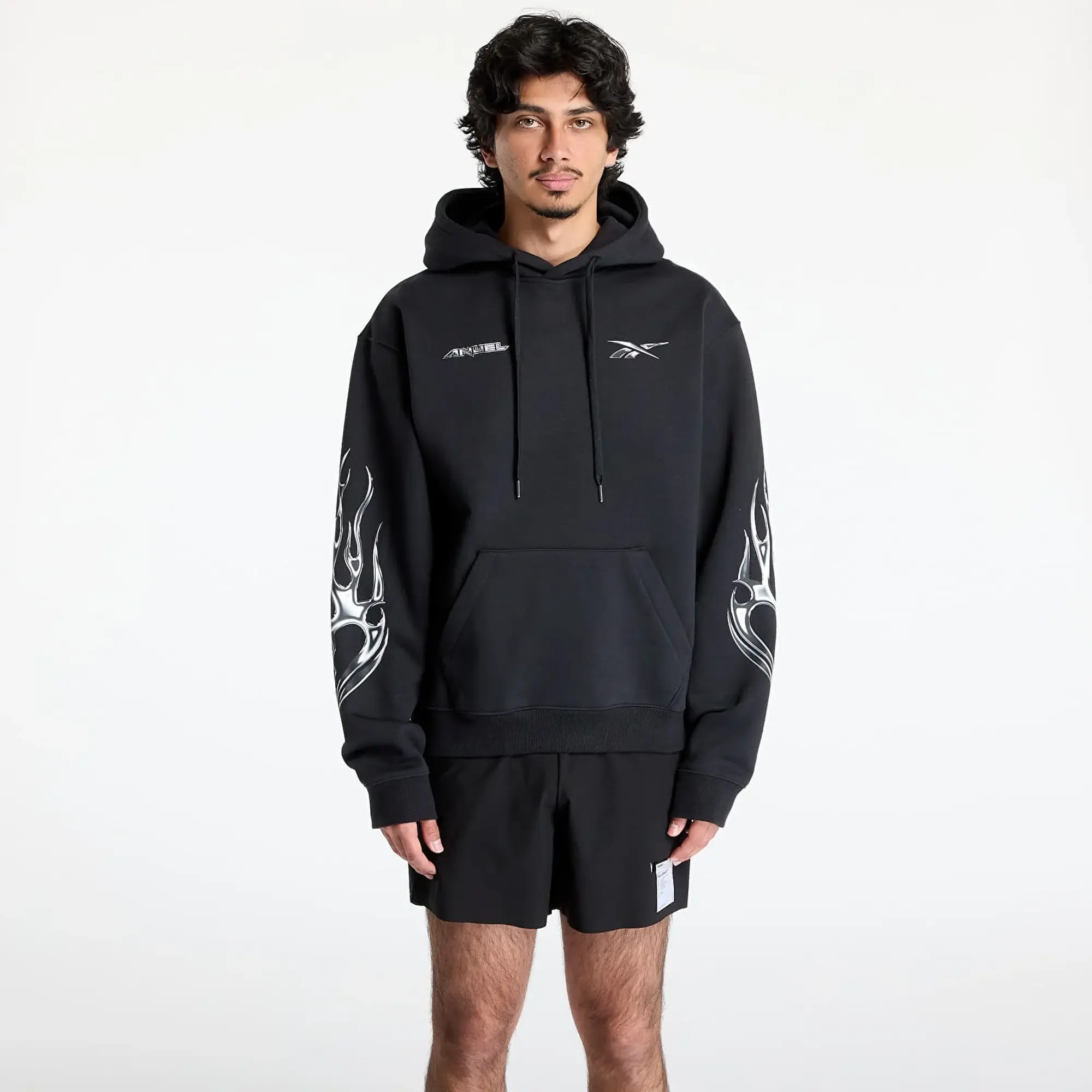 Sweatshirt Reebok Anuel Hoodie Black S