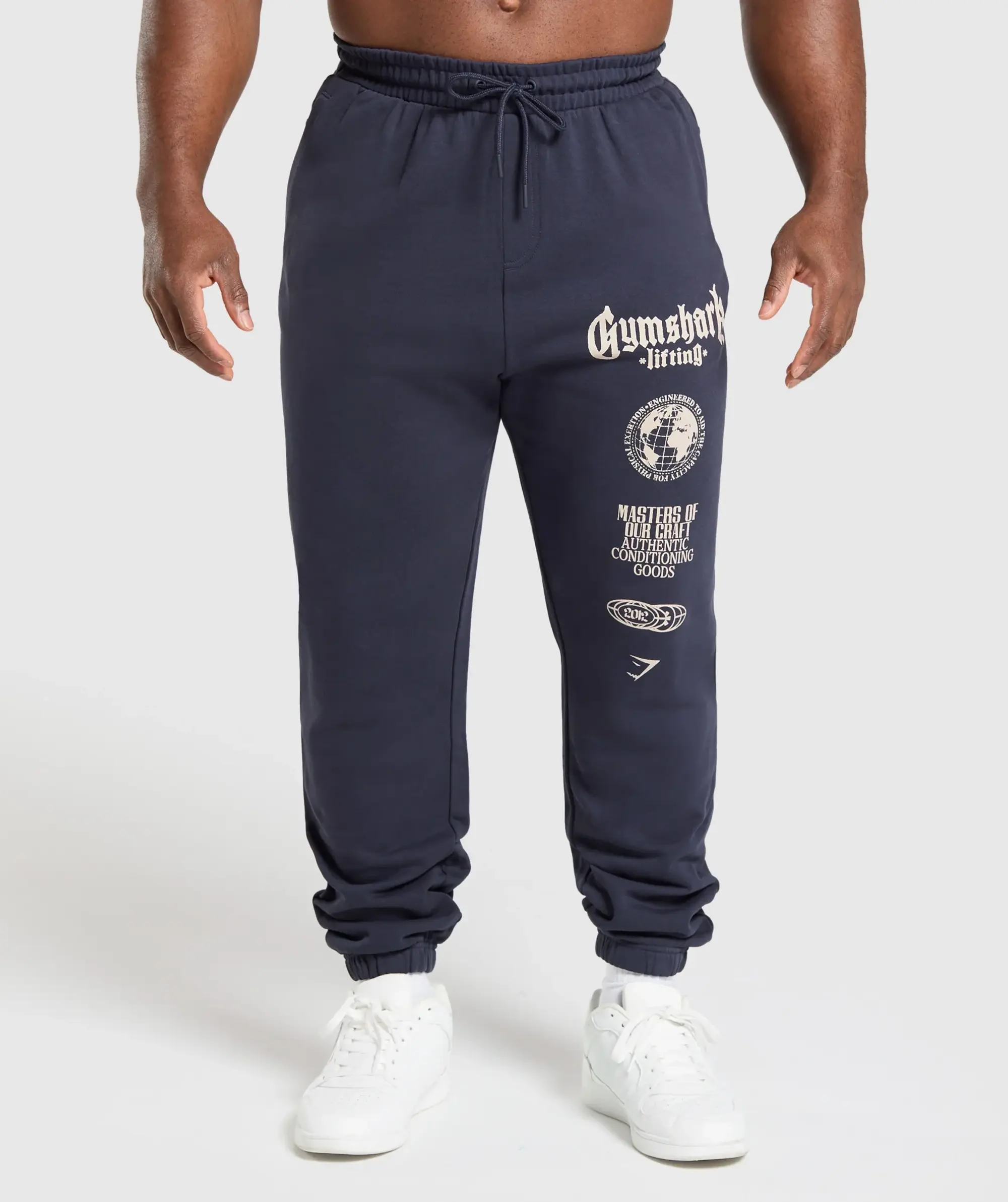  Global Lifting Oversized Joggers - Heavy Blue
