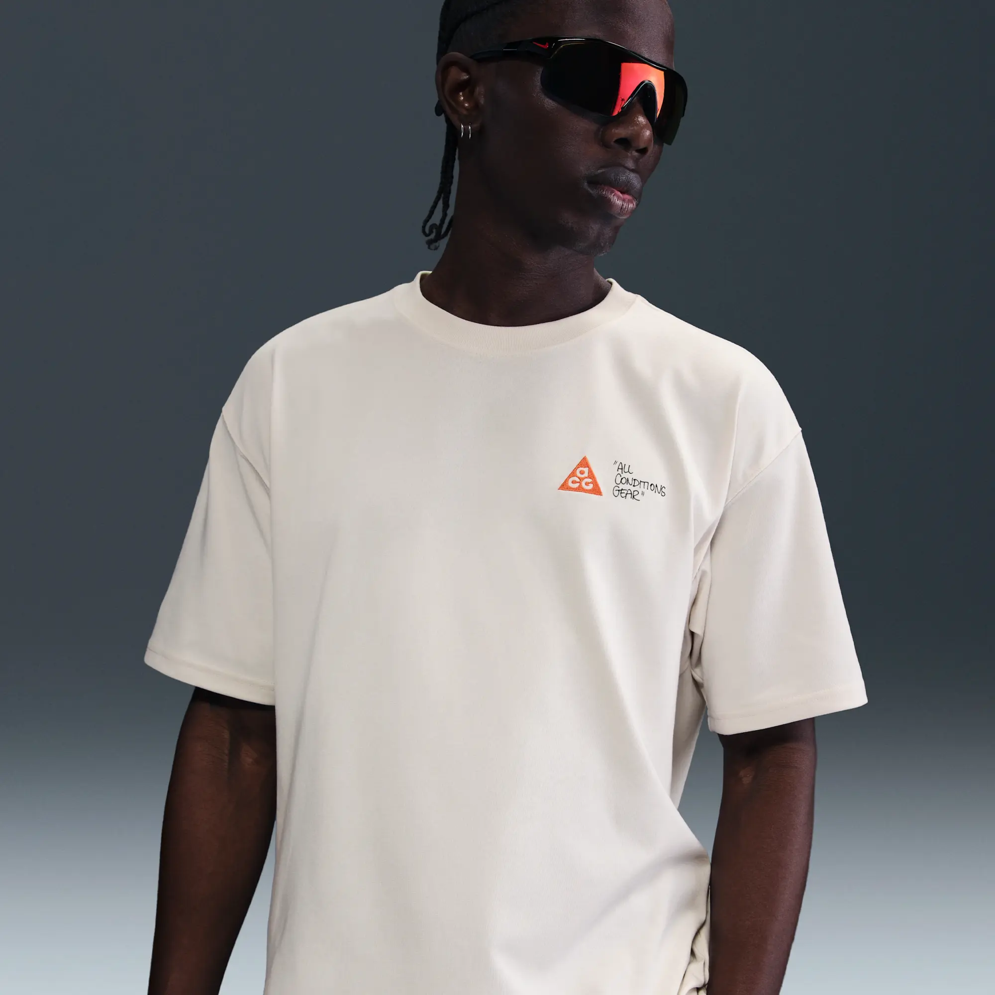 Nike ACG Men's Dri-FIT T-Shirt - Grey - Sustainable Materials