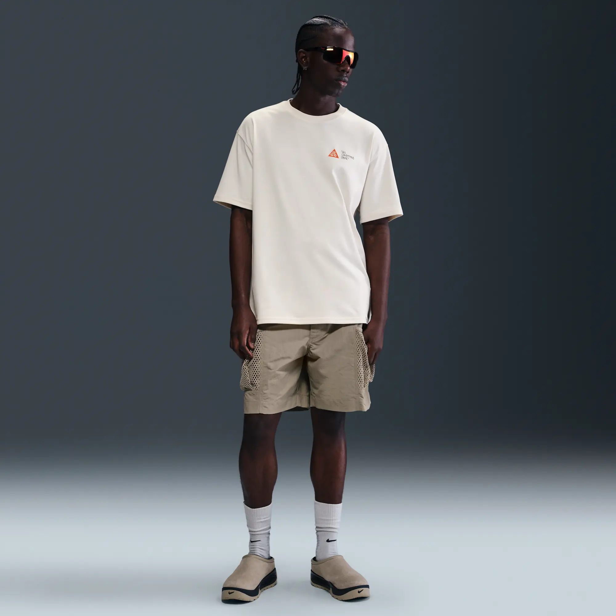 Nike ACG Men's Dri-FIT T-Shirt - Grey - Sustainable Materials
