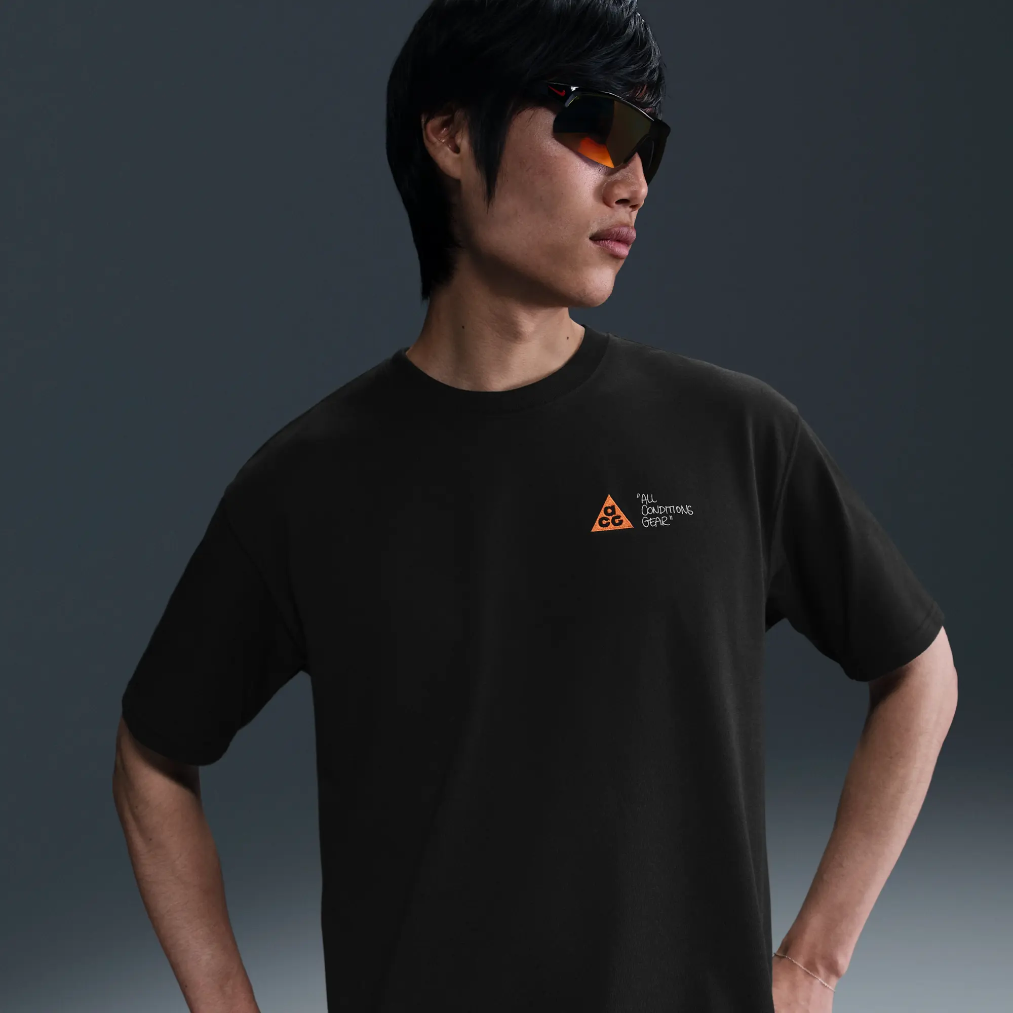 Nike ACG Men's Dri-FIT T-Shirt - Black - Sustainable Materials