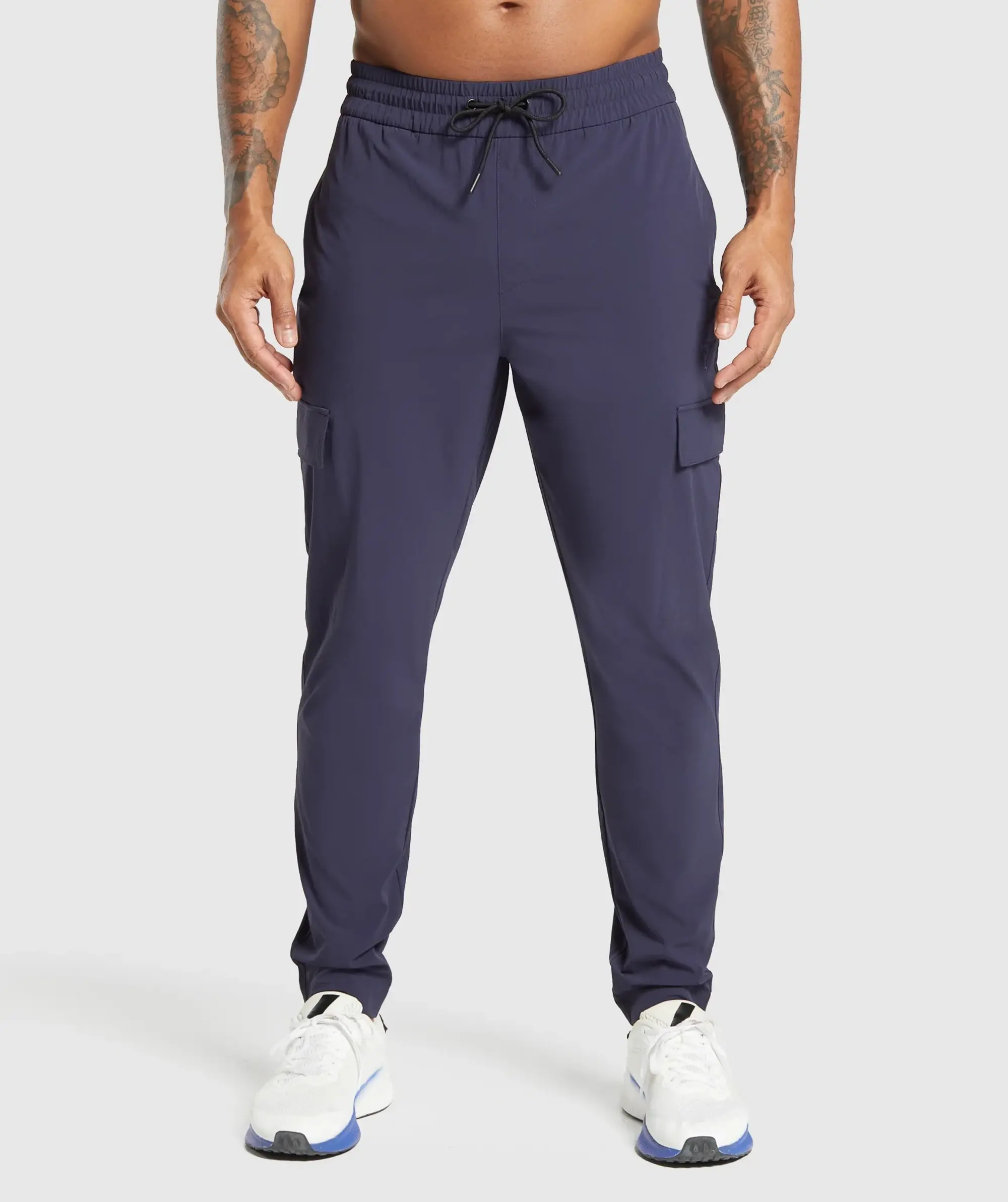  Stretch Woven Cargo Pants - Heavy Blue