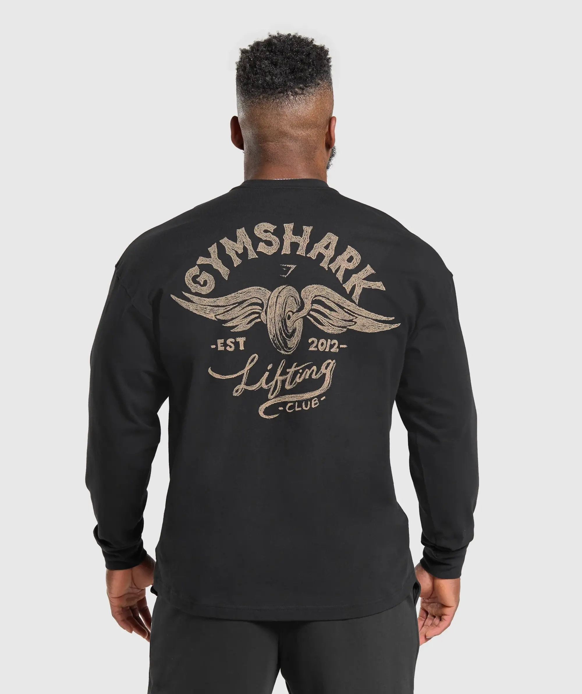  Flying Weights Long Sleeve T-Shirt - Black