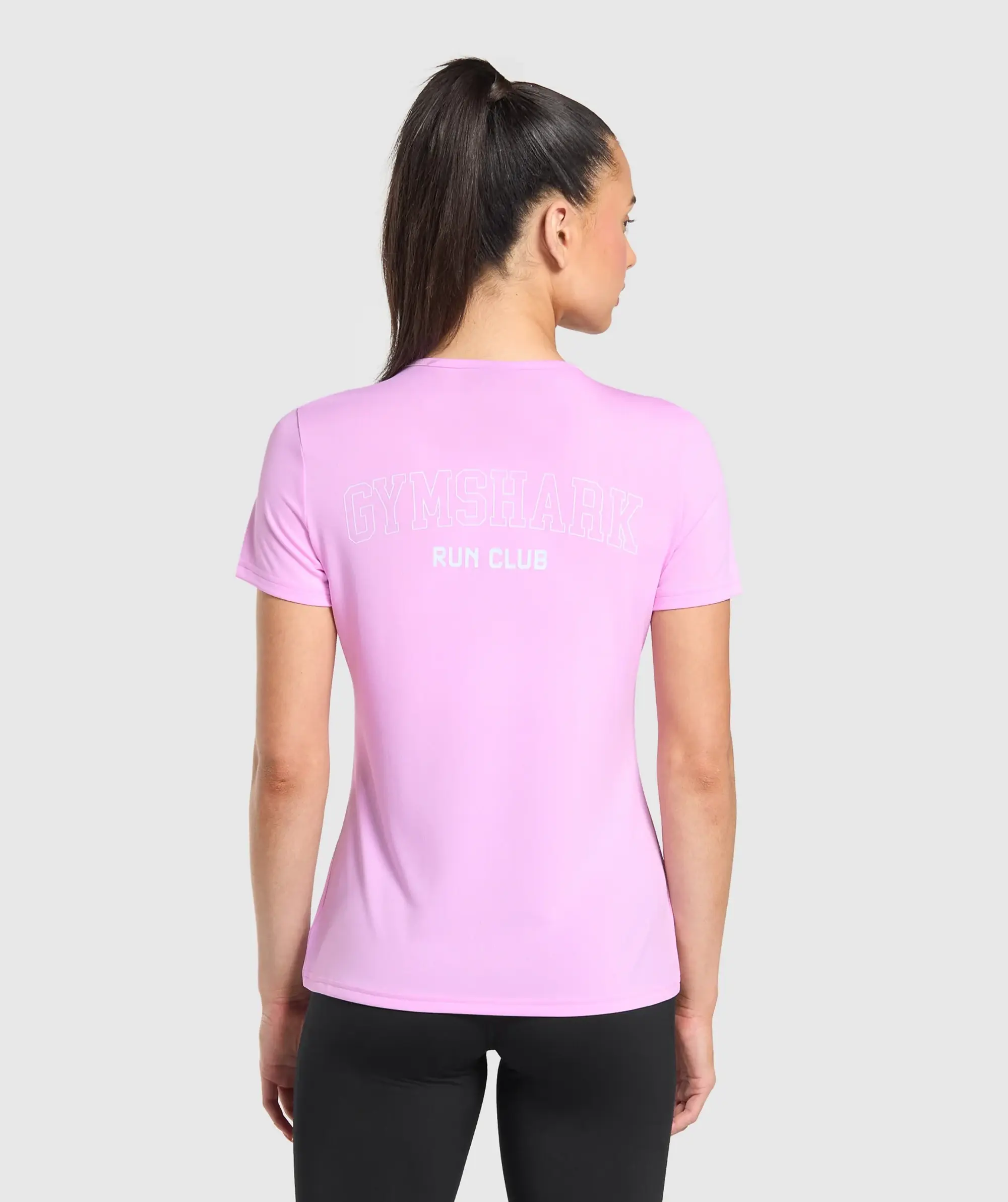  Run Club Graphic T-Shirt - Sour Pink