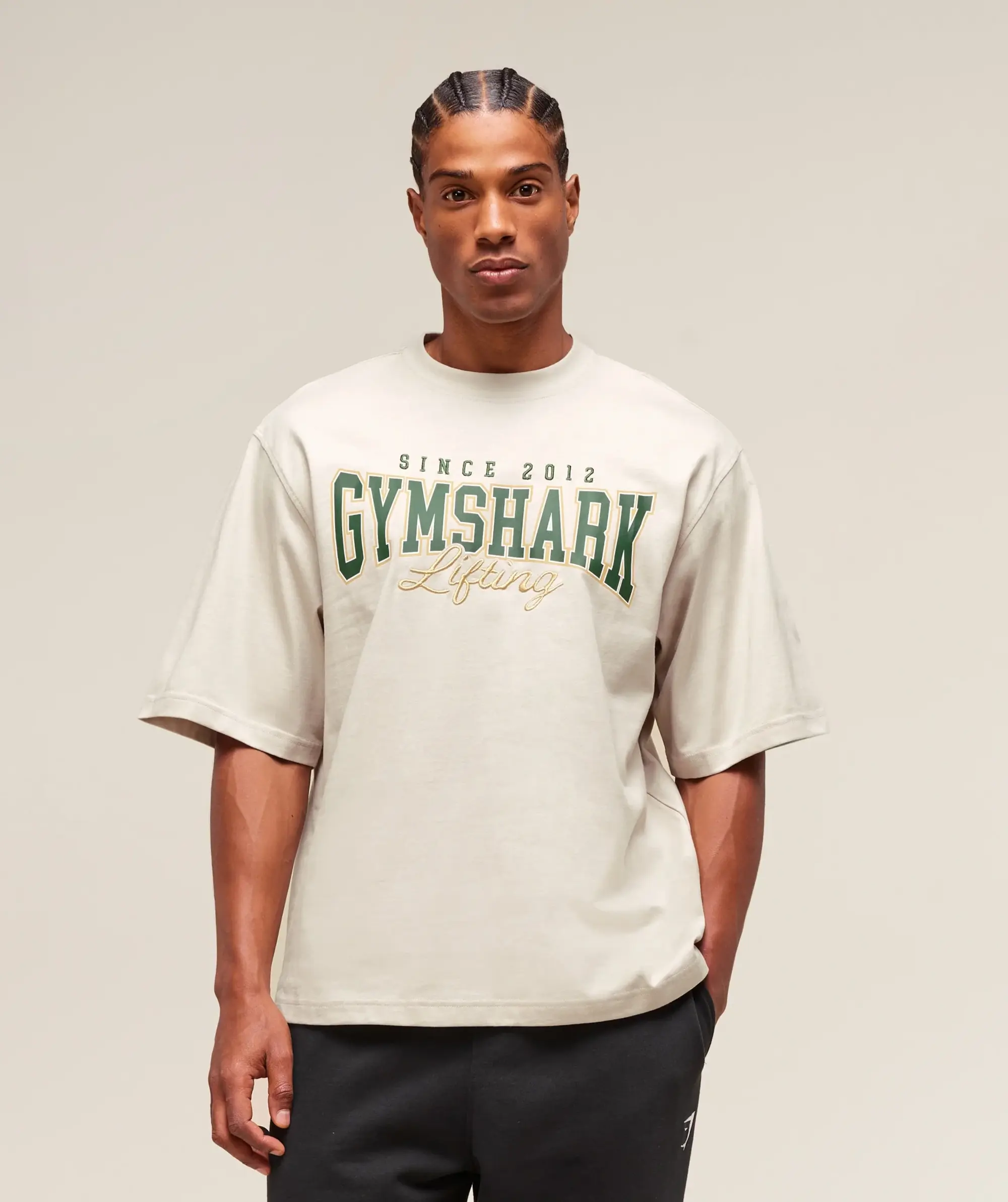  Lifting Essentials T-Shirt - Pebble Grey