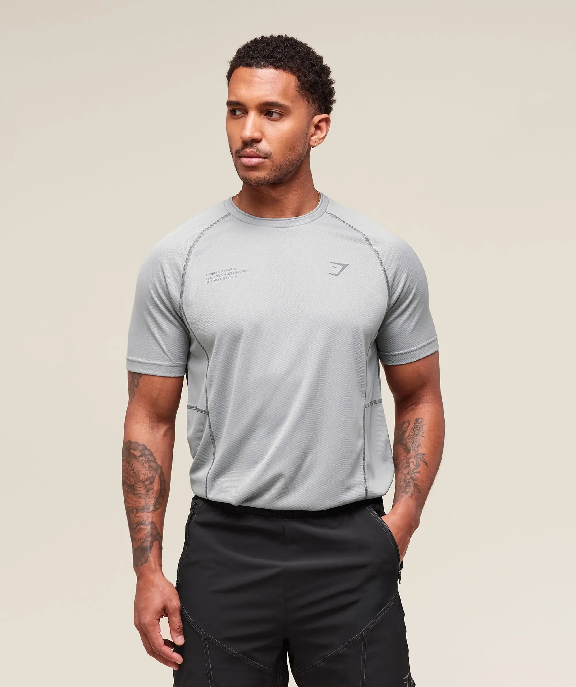  Tactical T-Shirt - Smokey Grey