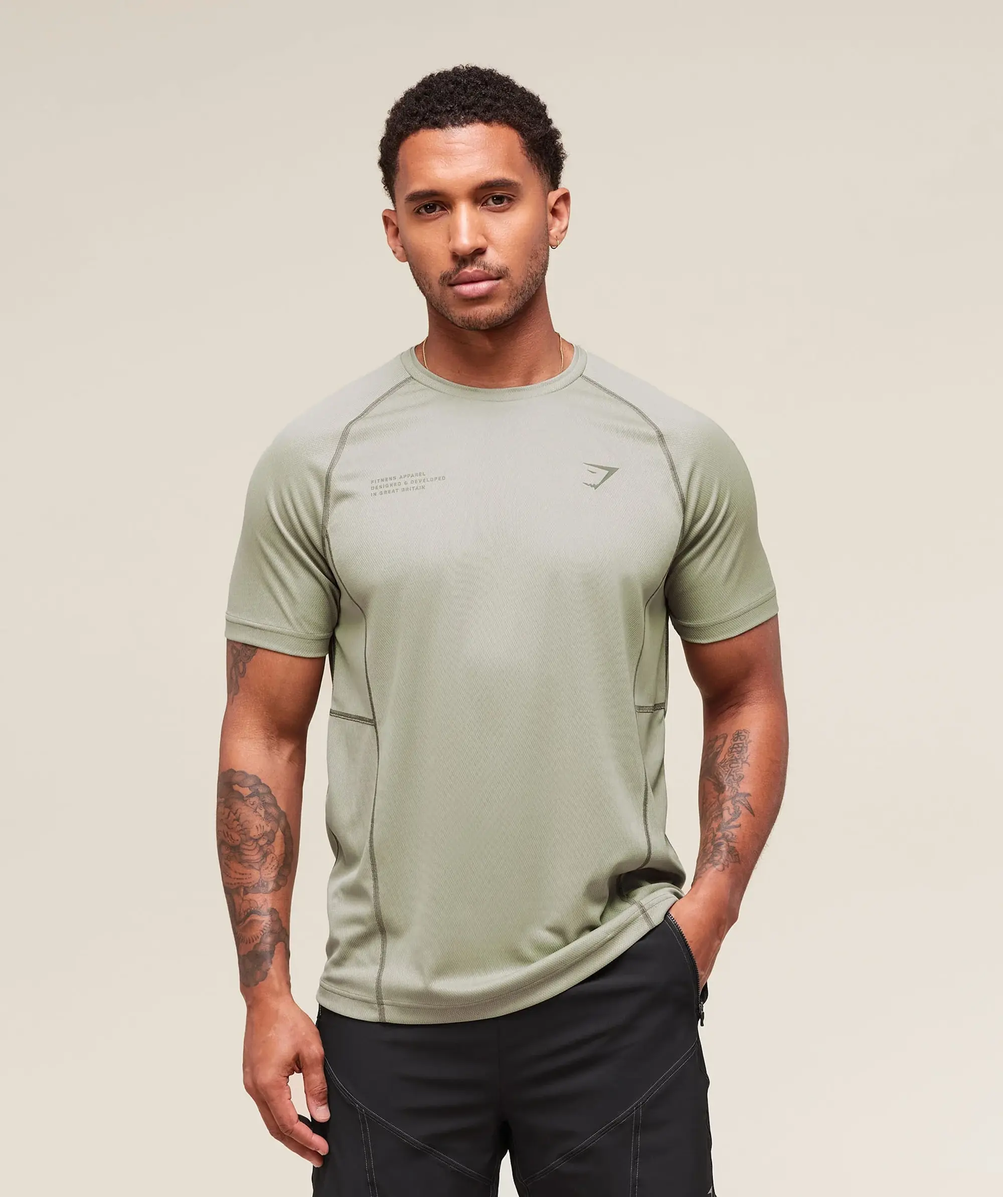 Tactical T-Shirt - Chalk Green