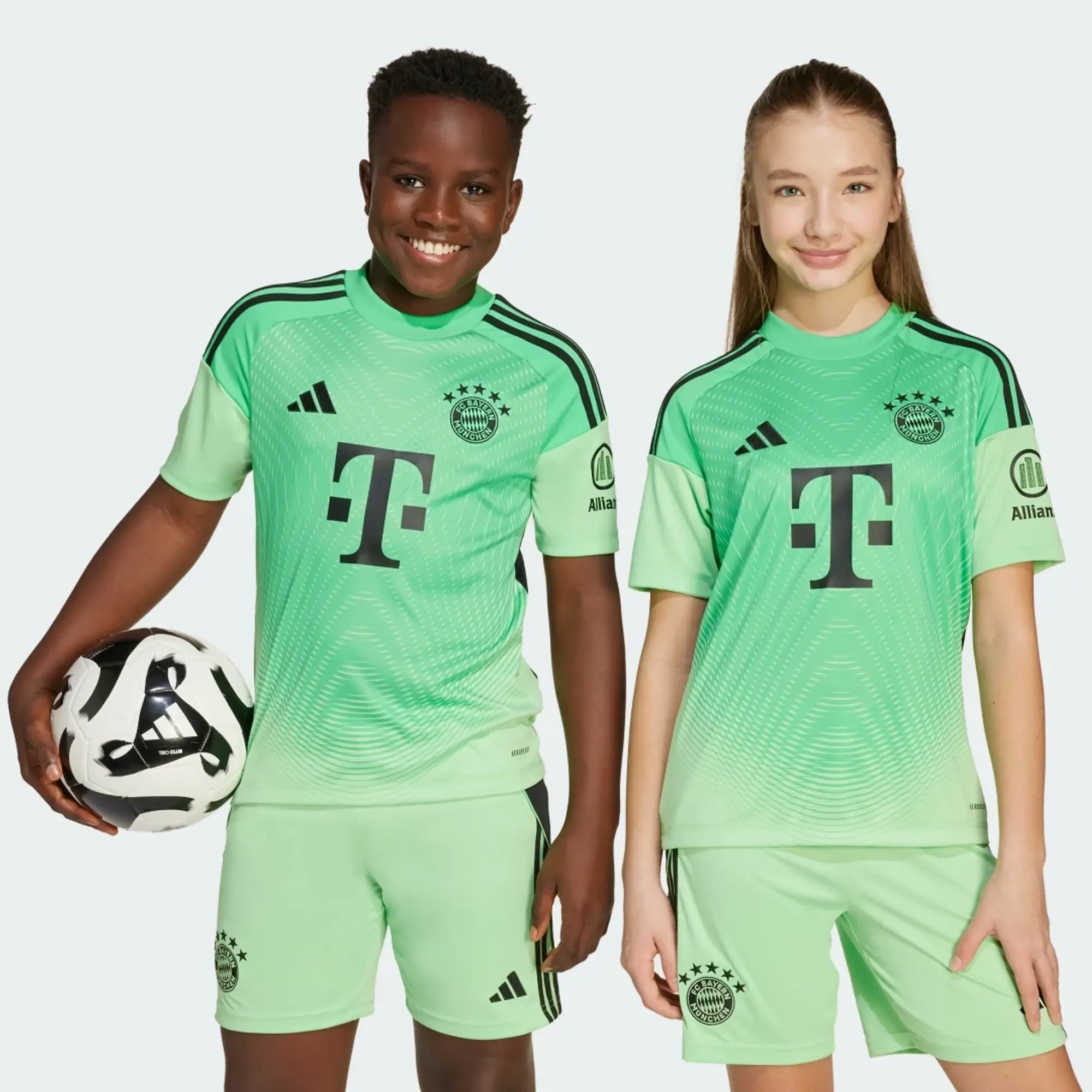 adidas FC Bayern 25/26 Goalkeeper Jersey Kids