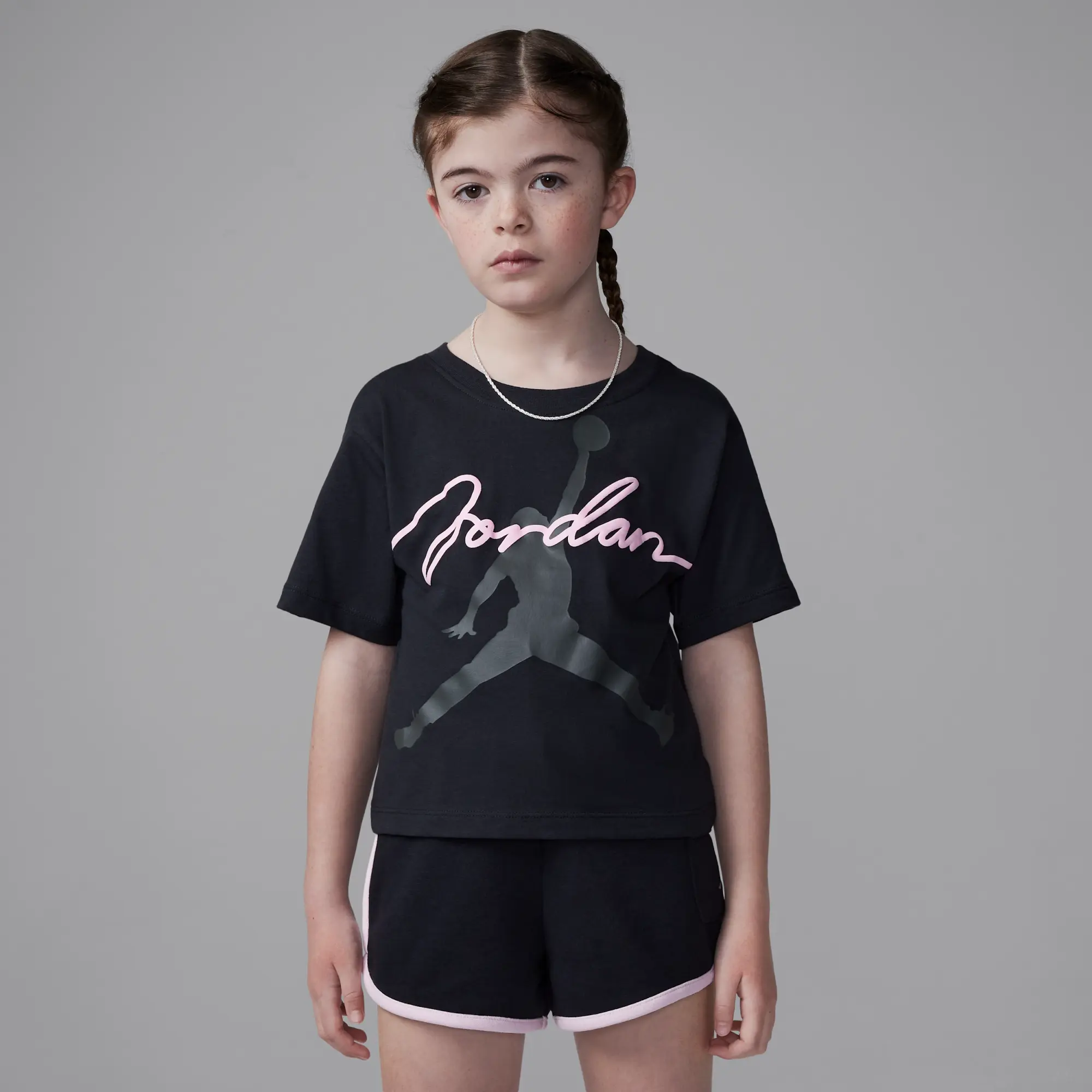 Nike Baby 3-Piece Pointelle Set - Black - Cotton