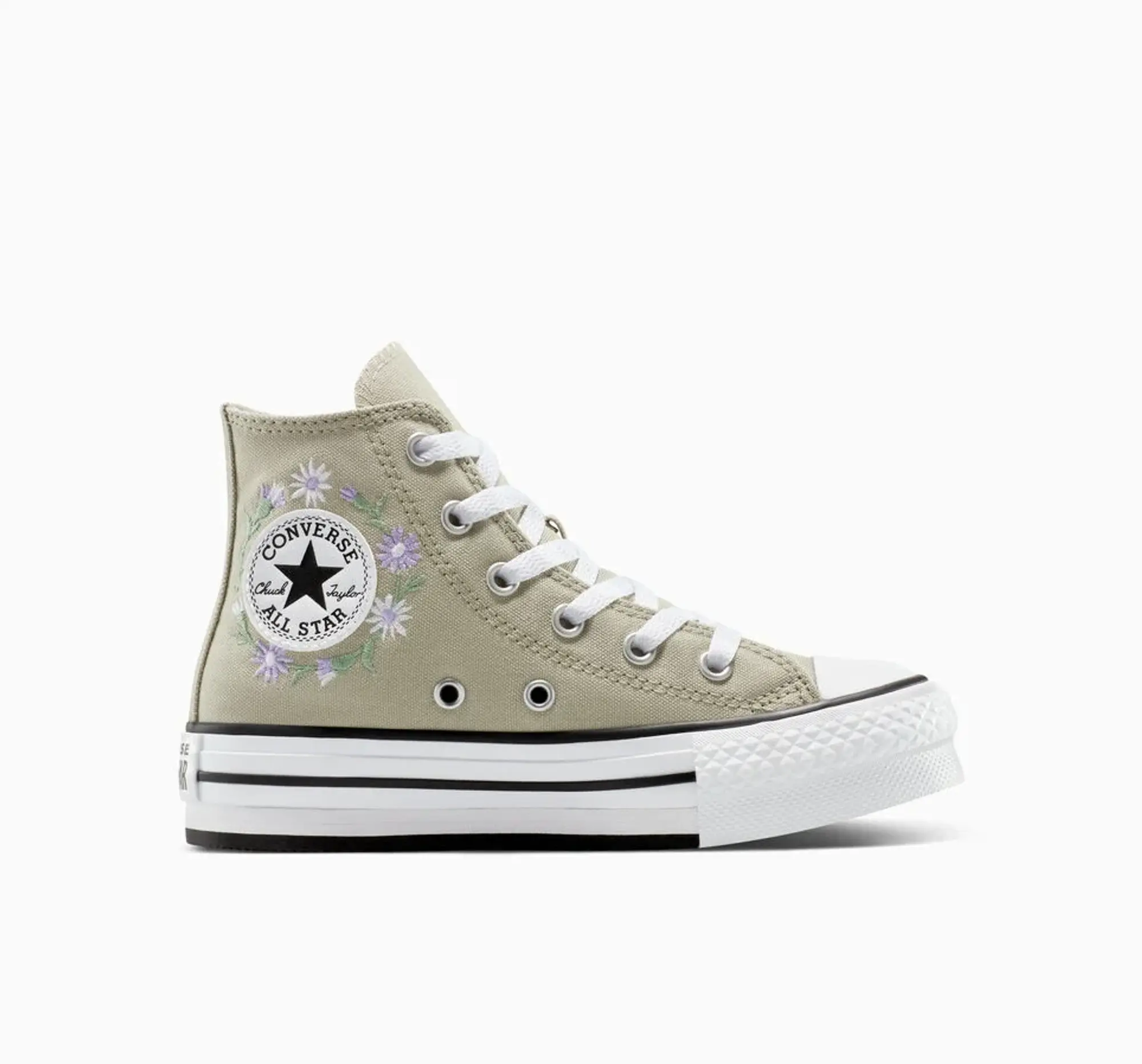 Converse Chuck Taylor All Star EVA Lift Platform Embroidered Florals - 