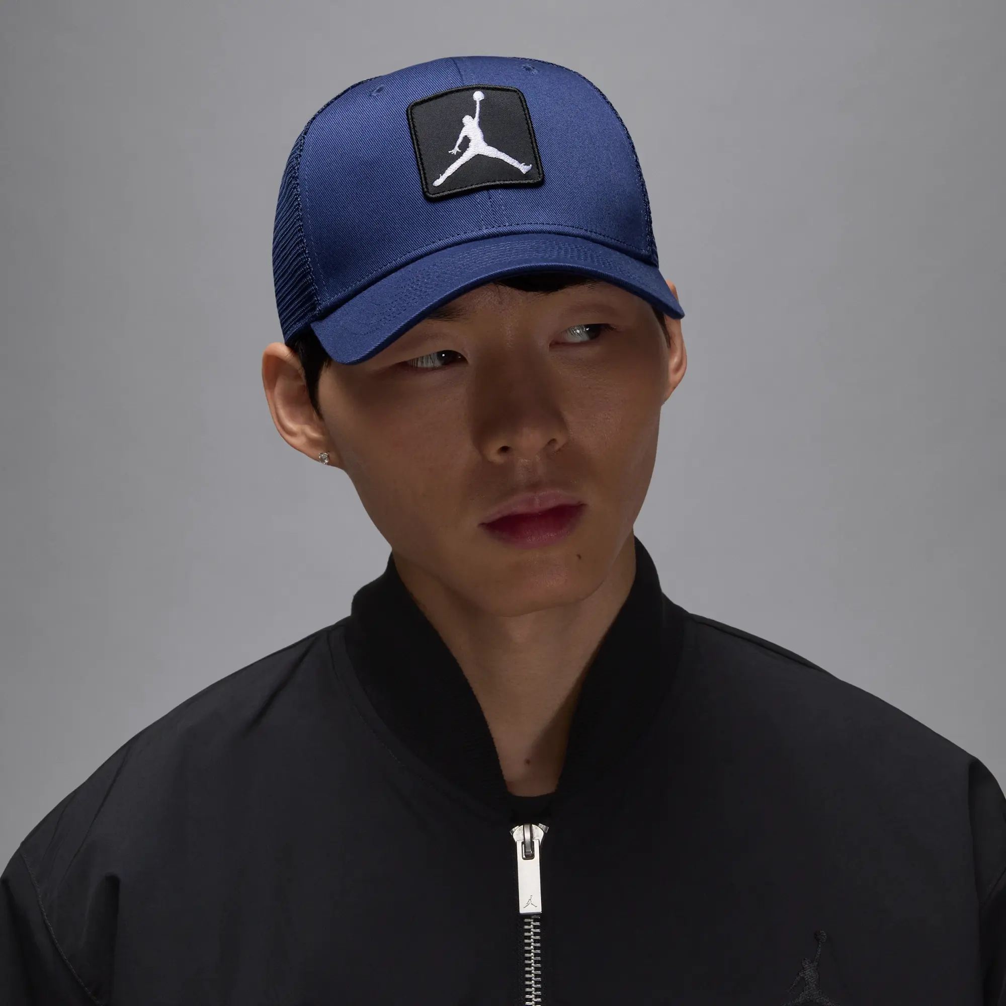 Nike Jordan Rise Structured Hat - Blue - Cotton