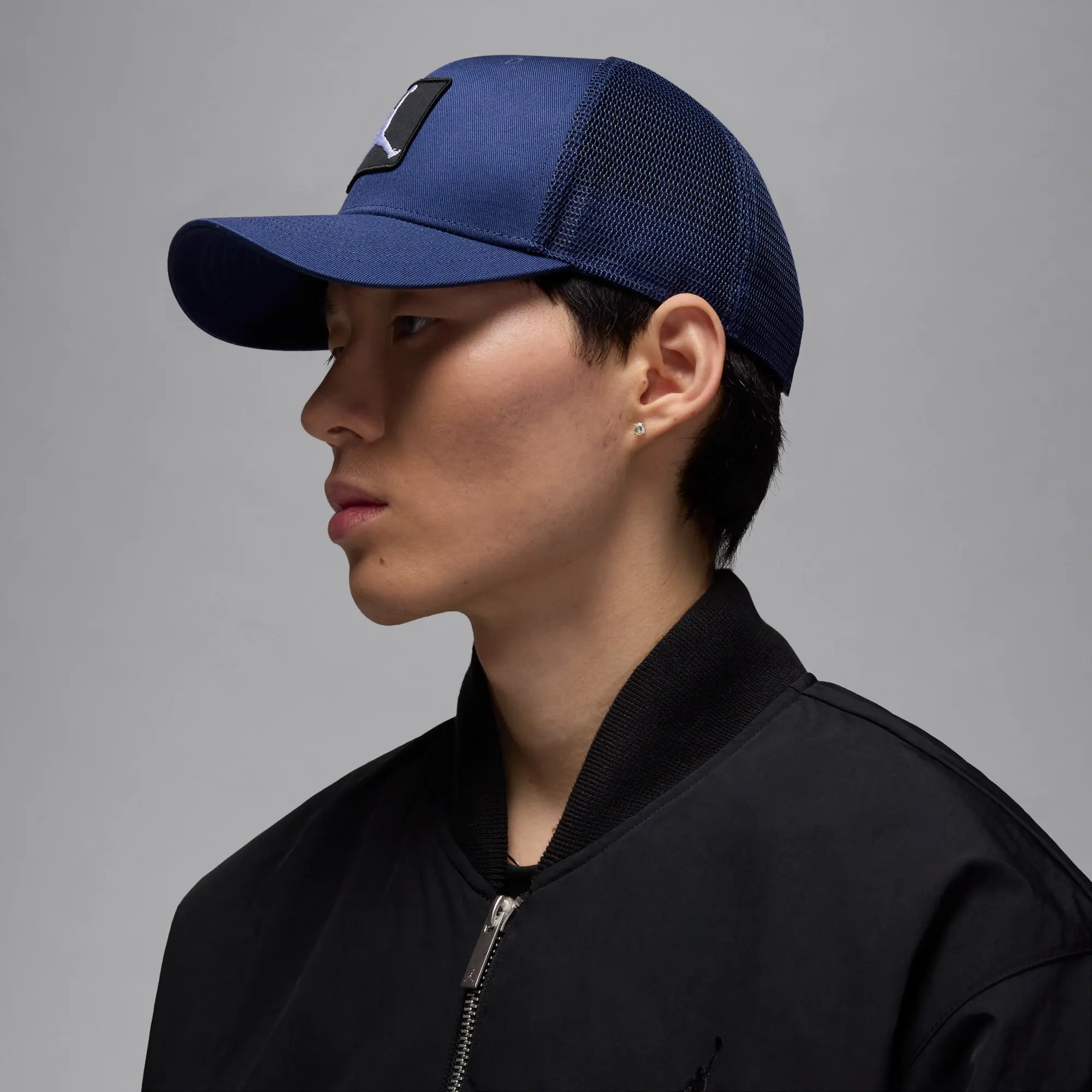 Nike Jordan Rise Structured Hat - Blue - Cotton