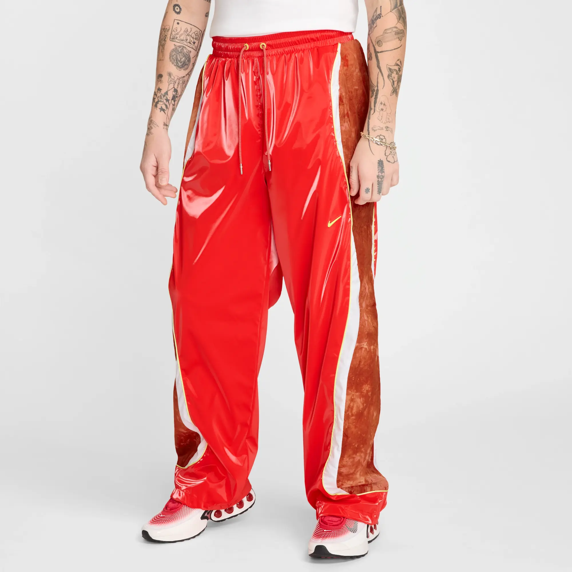 Nike Project F.R.O.G. Men's Tracksuit Bottoms - Red - Polyester