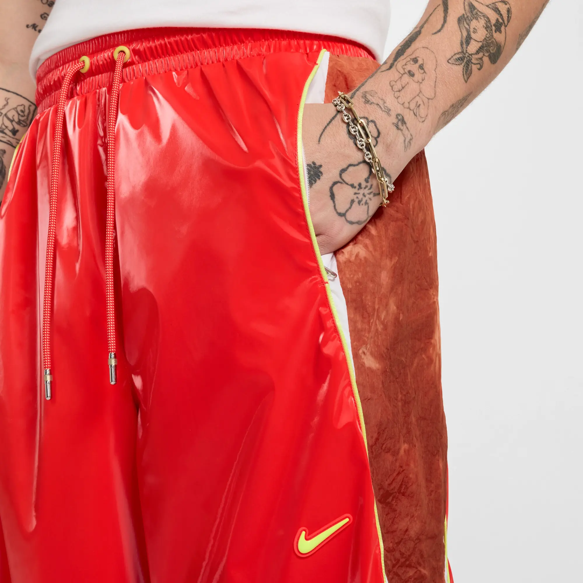 Nike Project F.R.O.G. Men's Tracksuit Bottoms - Red - Polyester