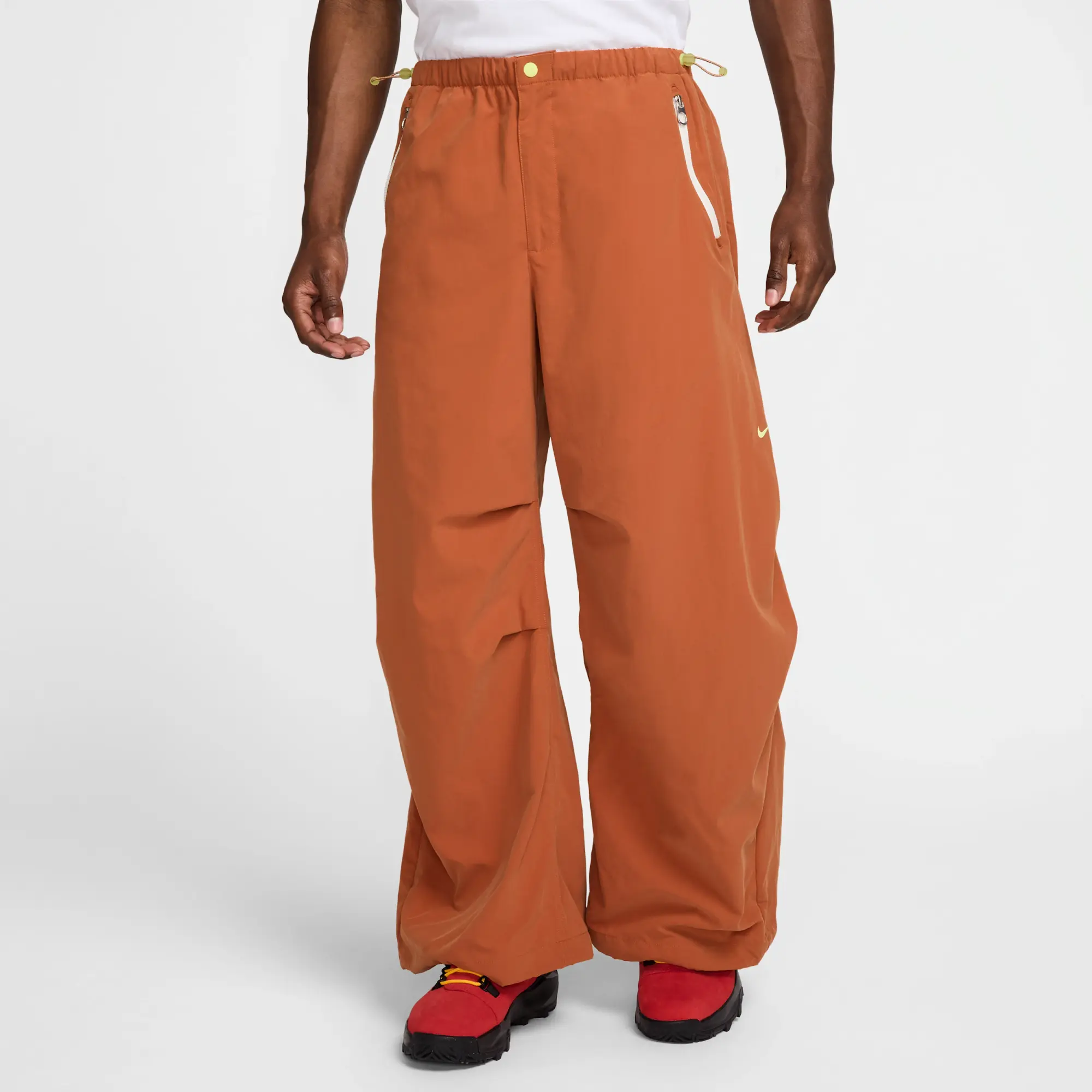 Nike Project F.R.O.G. Men's Parachute Trousers - Brown - Nylon
