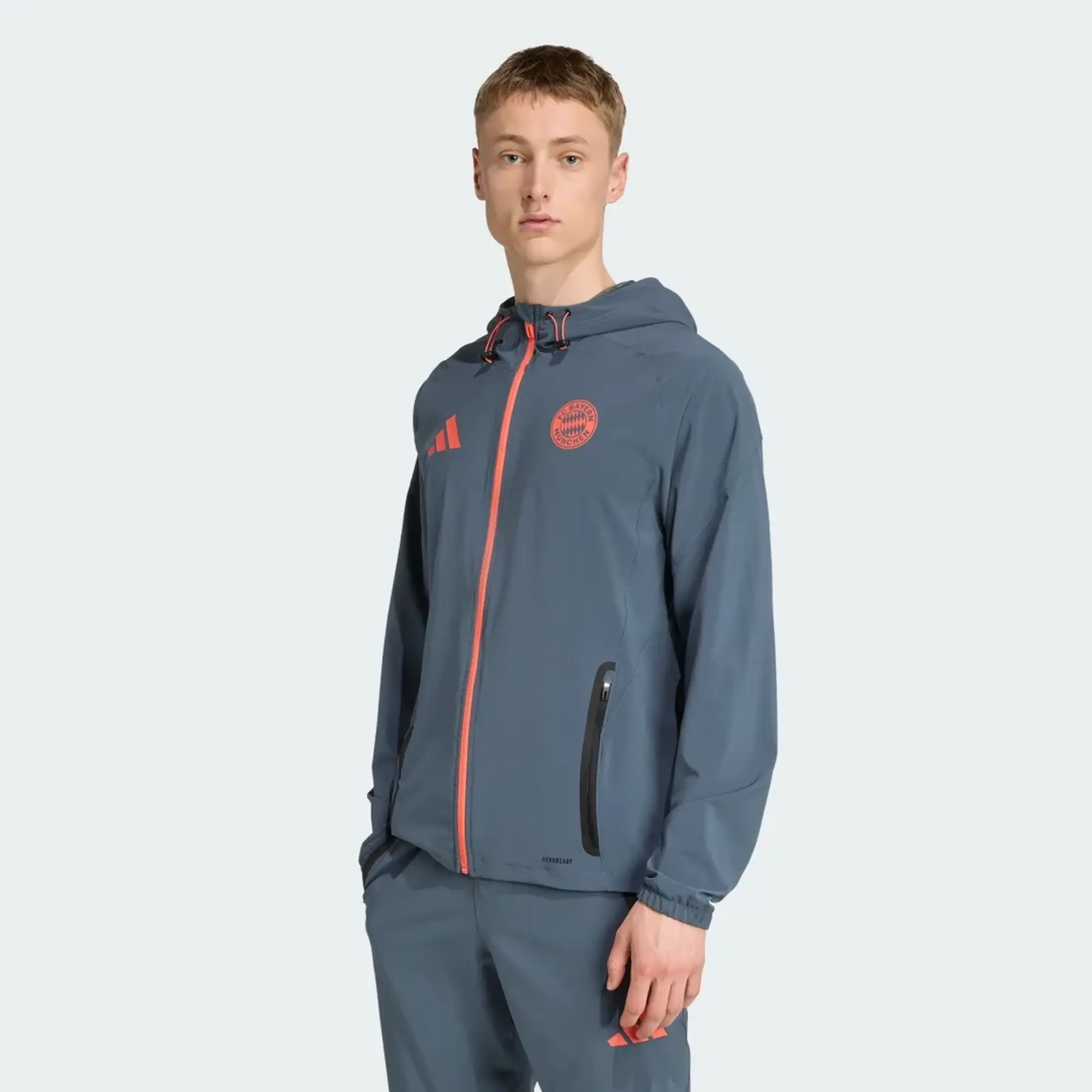 adidas FC Bayern Tiro 25 Competition Vis Tech Travel Jacket