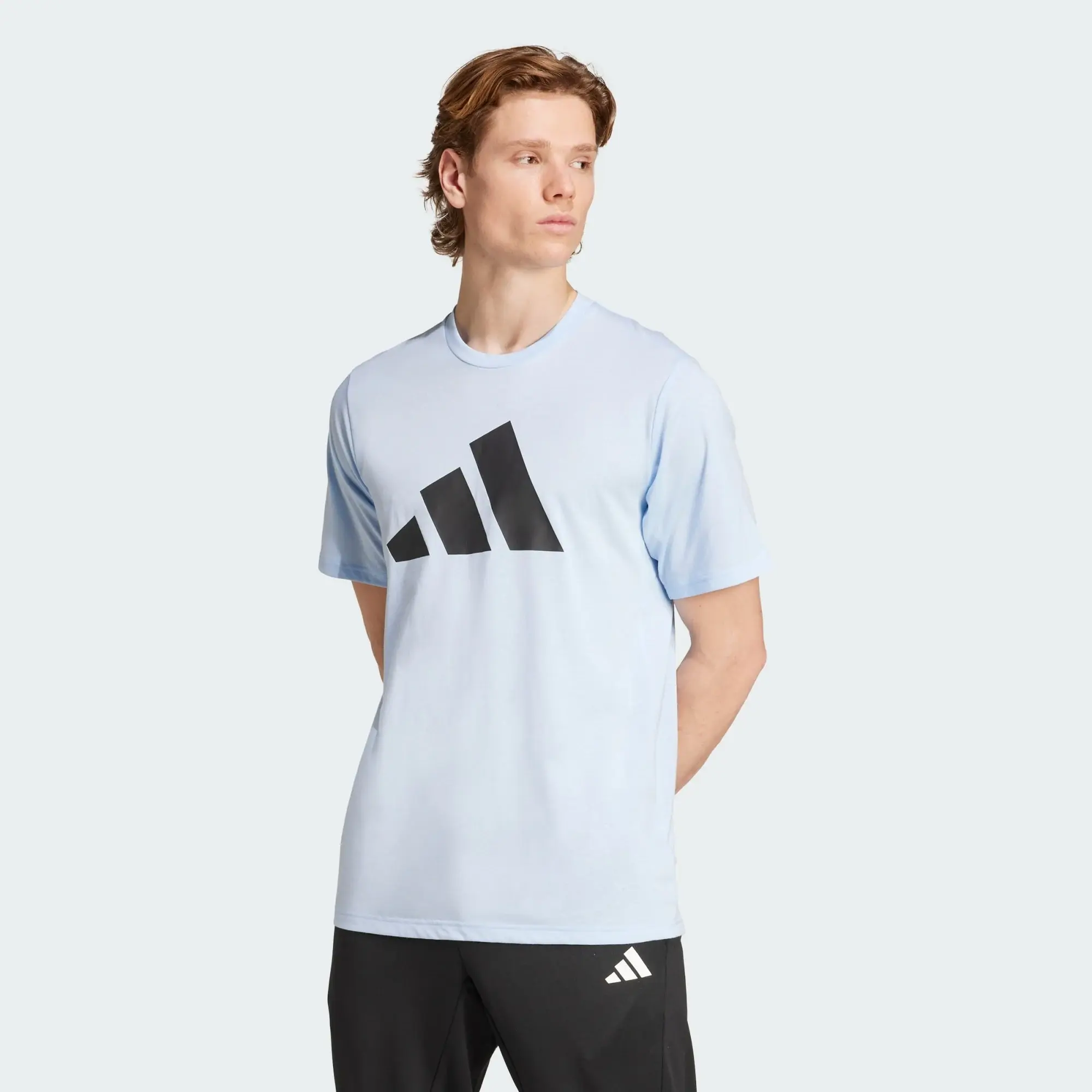 adidas Men Train Essentials Feelready Logo Training Tee