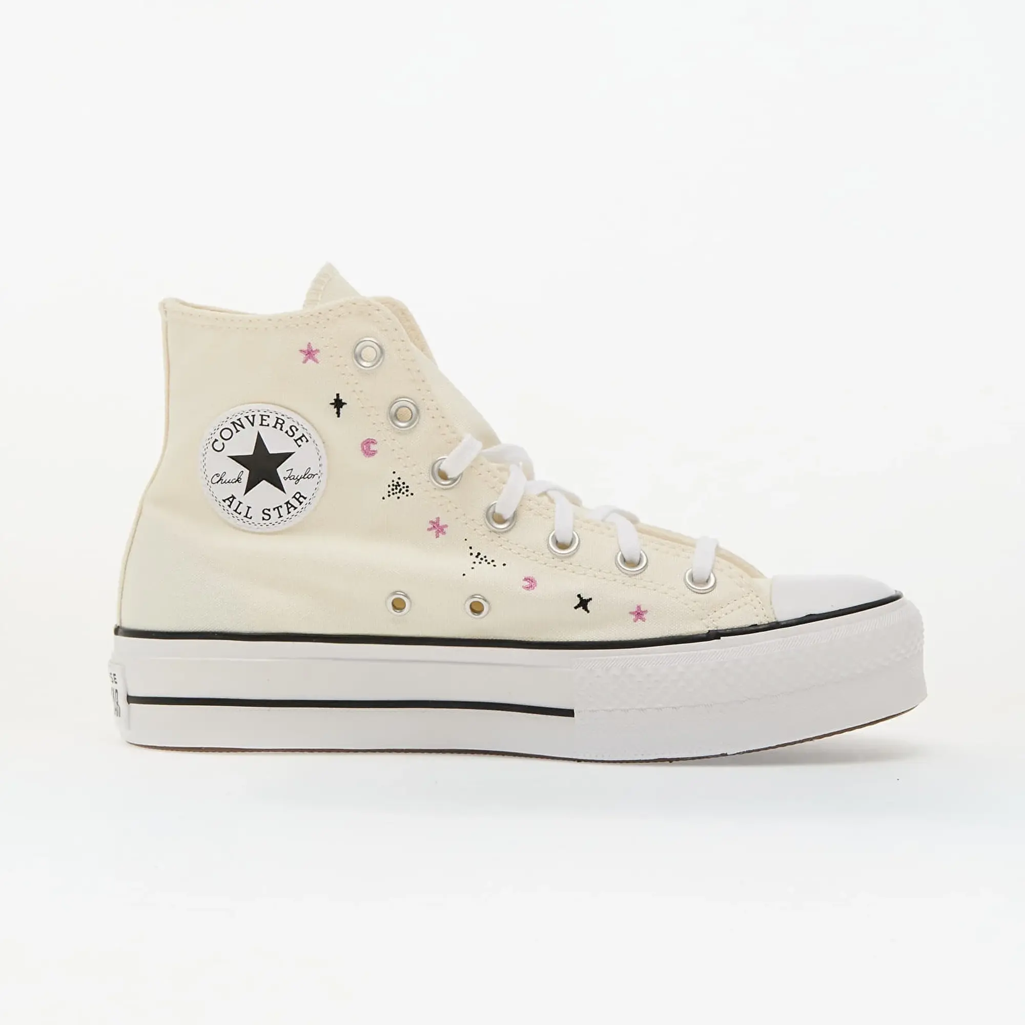 Sneakers Chuck Taylor All Star Lift Platform Celestial Egret/ Black/ Cactus Bud Eur 35
