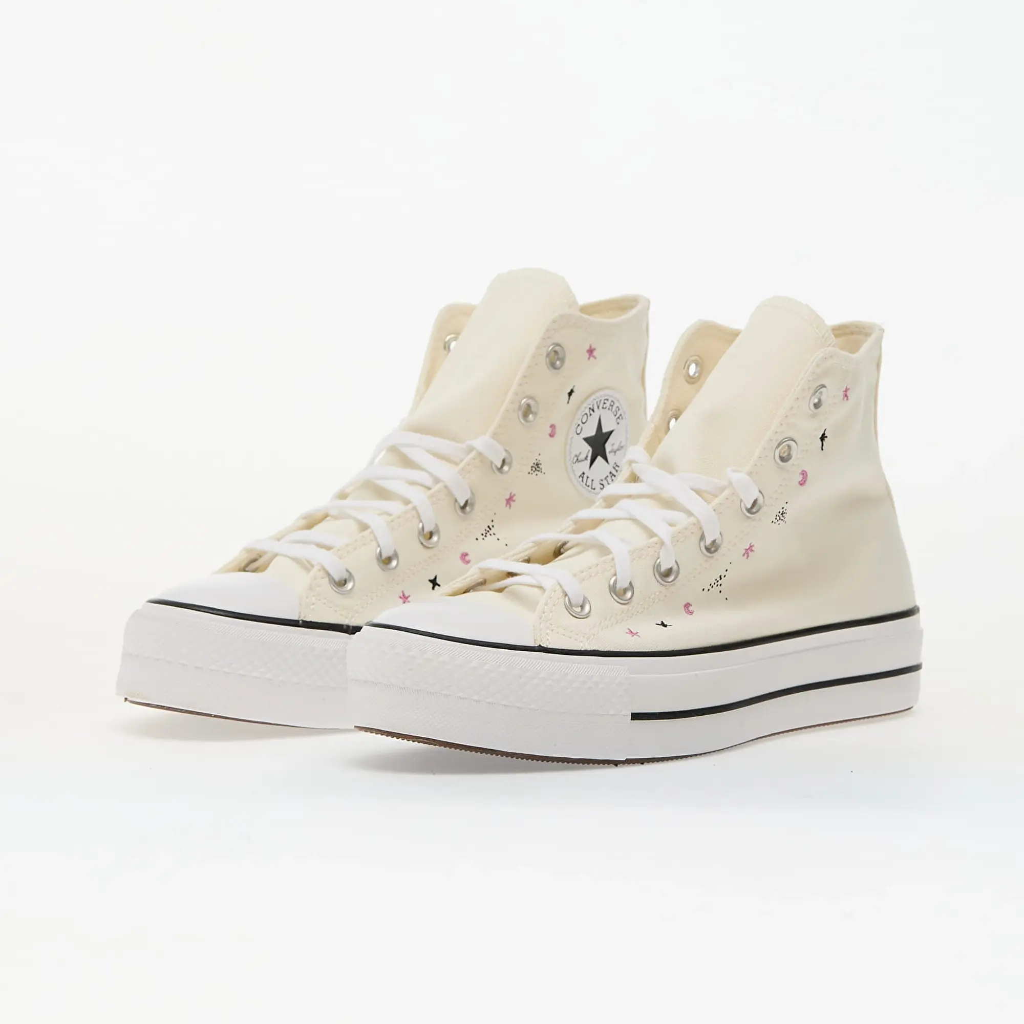 Sneakers Chuck Taylor All Star Lift Platform Celestial Egret/ Black/ Cactus Bud Eur 35
