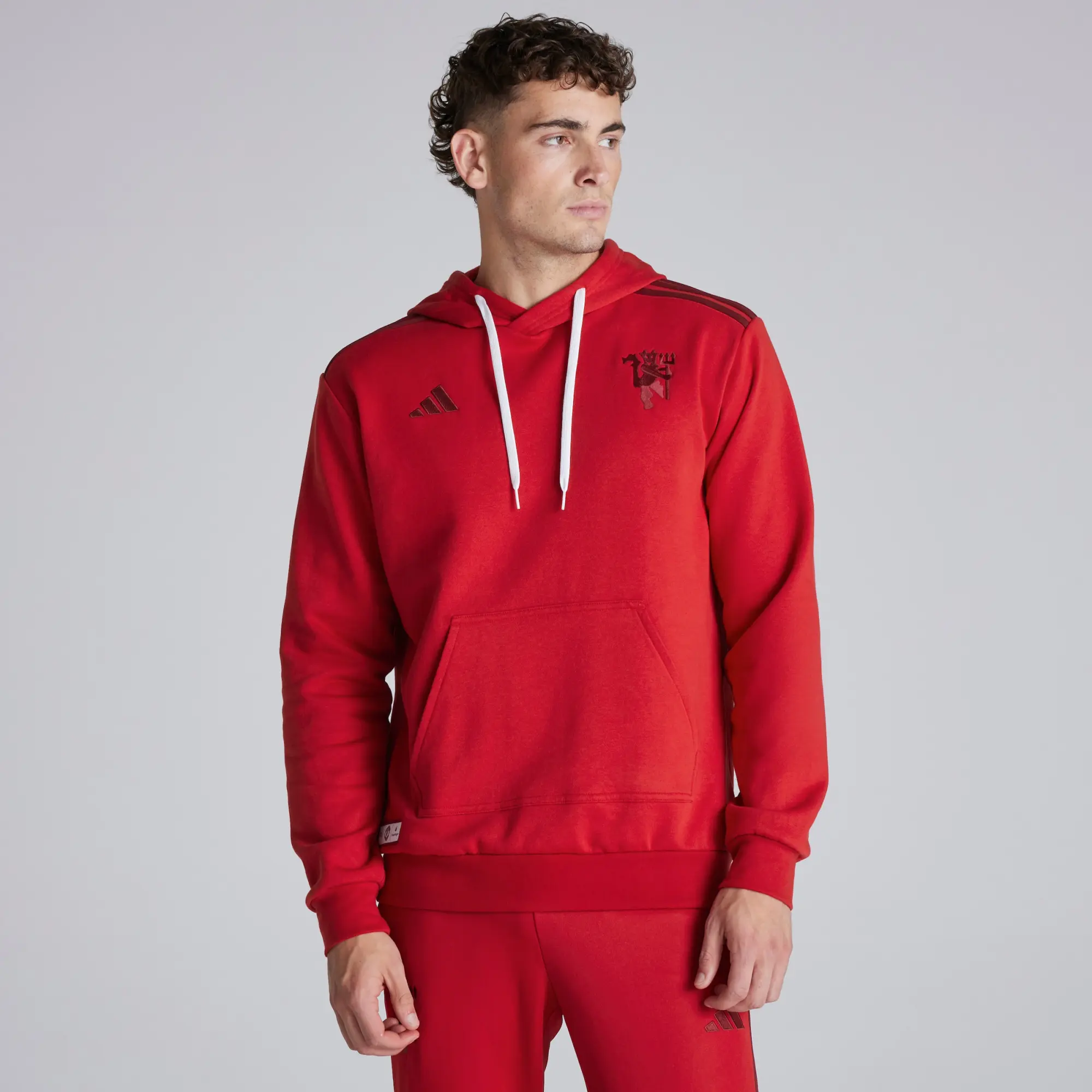 Manchester United x adidas Red Hoodie