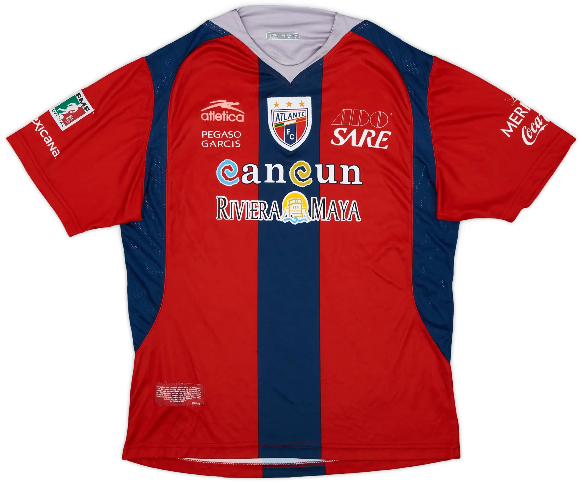 2009-10 Atlante Home Shirt - 8/10 - (XL.Boys)