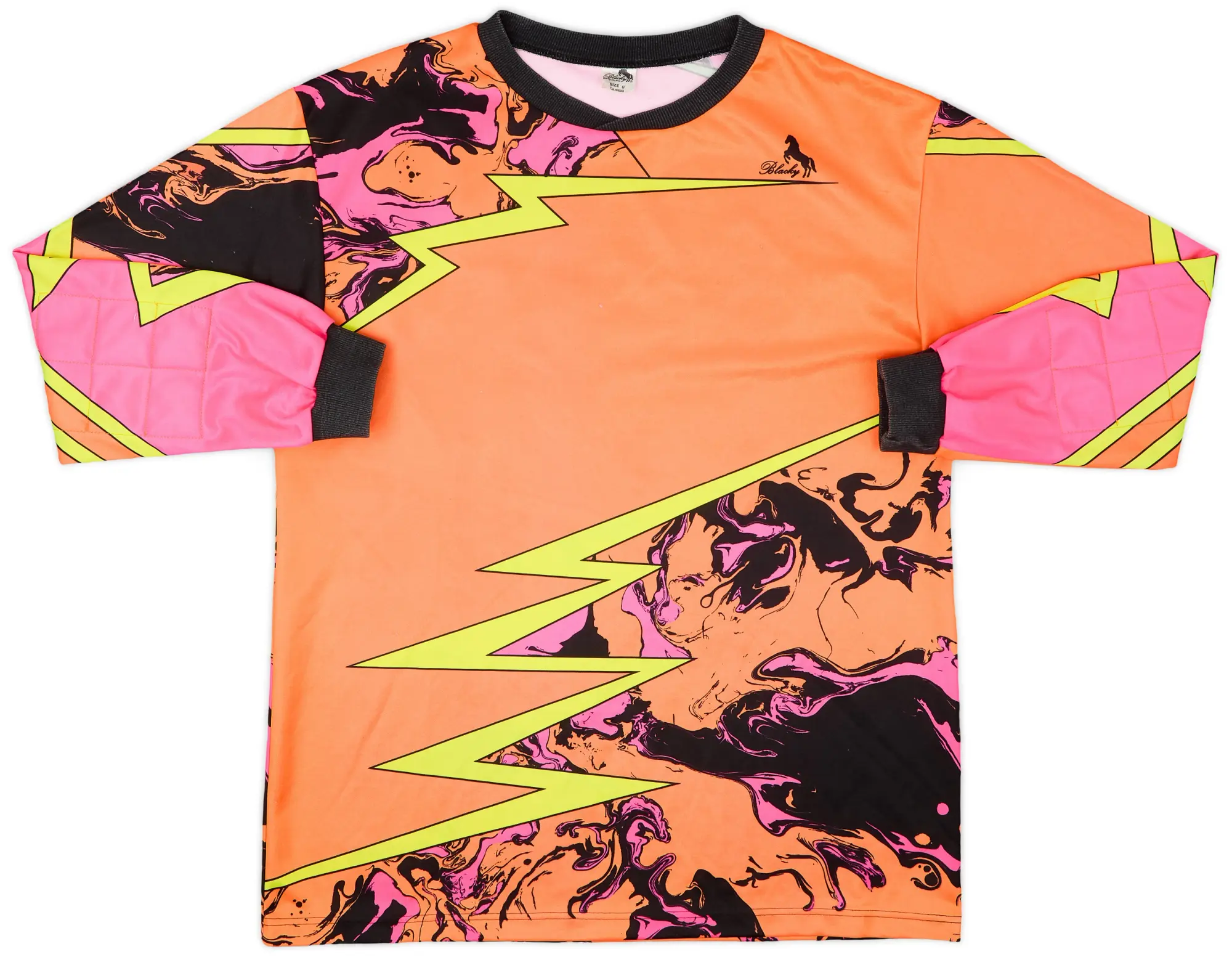 1990s Blacky Template GK Shirt #16 - 5/10 - (L)