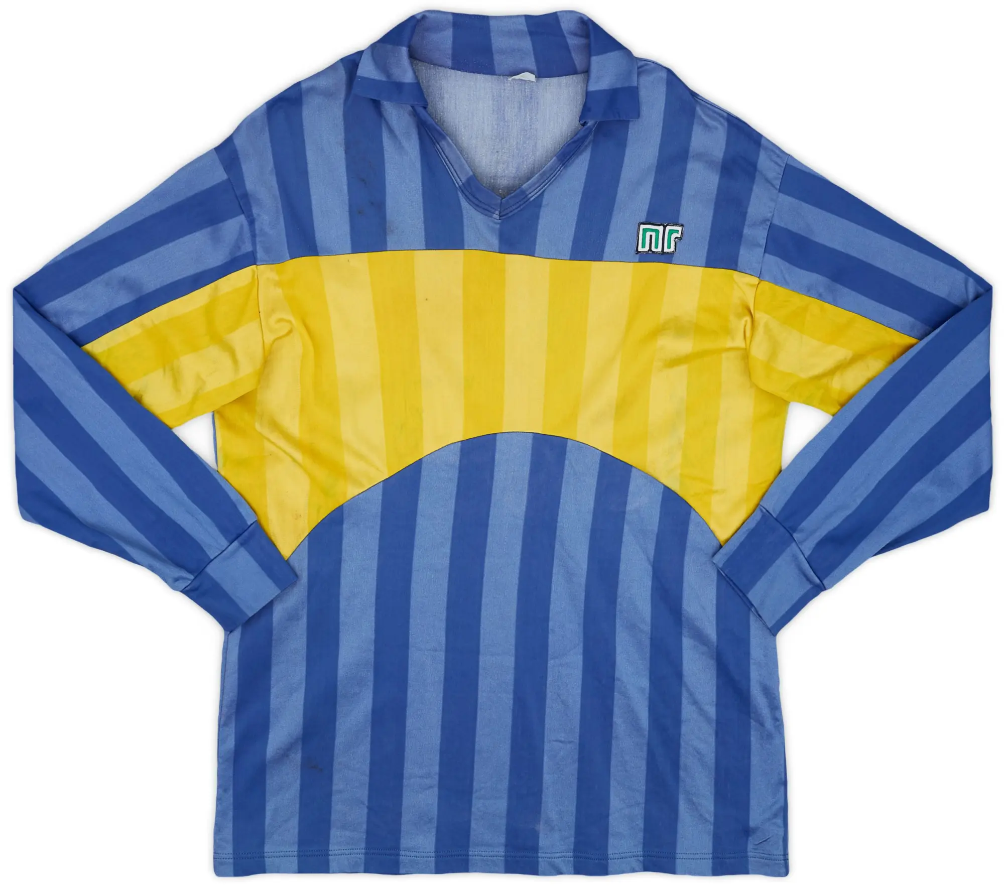 1980s Ennerre Template L/S Shirt #13 - 6/10 - (XL)