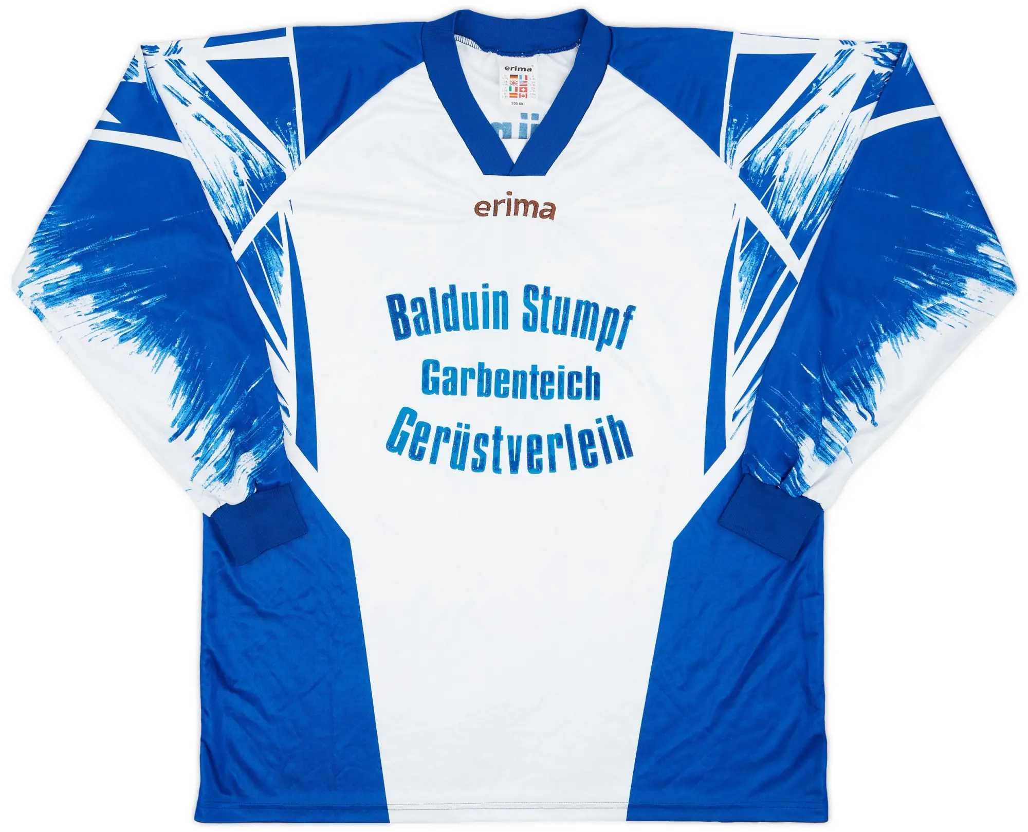1990s Erima Template L/S Shirt - 6/10 - (L/XL)