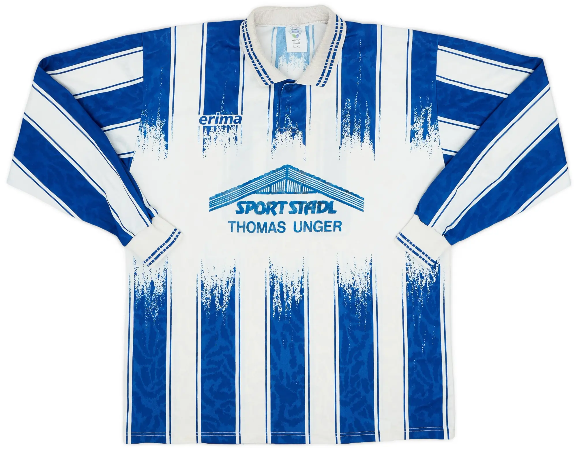1990s Erima Template L/S Shirt #10 - 6/10 - (L/XL)