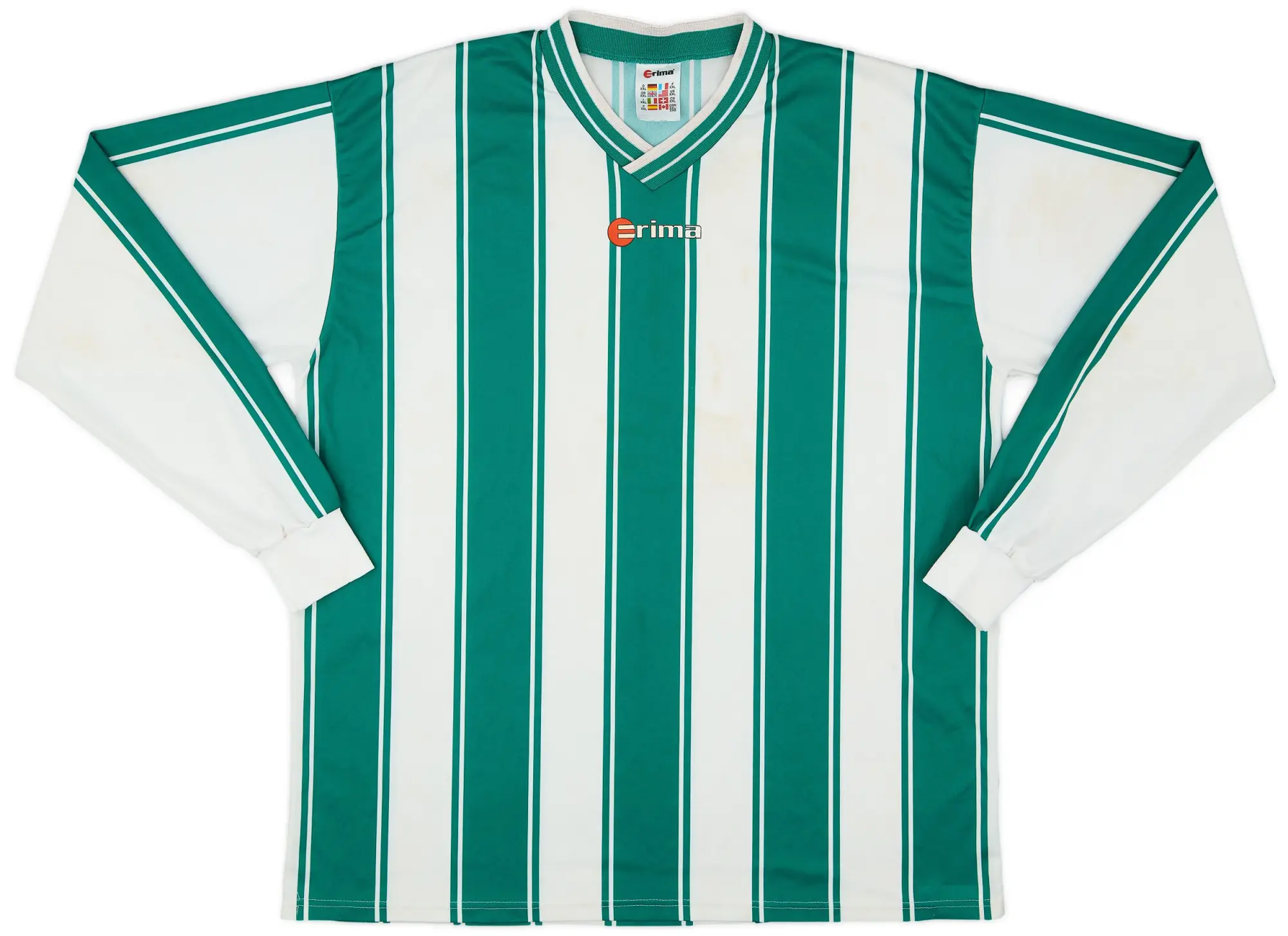 1990s Erima Template L/S Shirt - 5/10 - (XXL)
