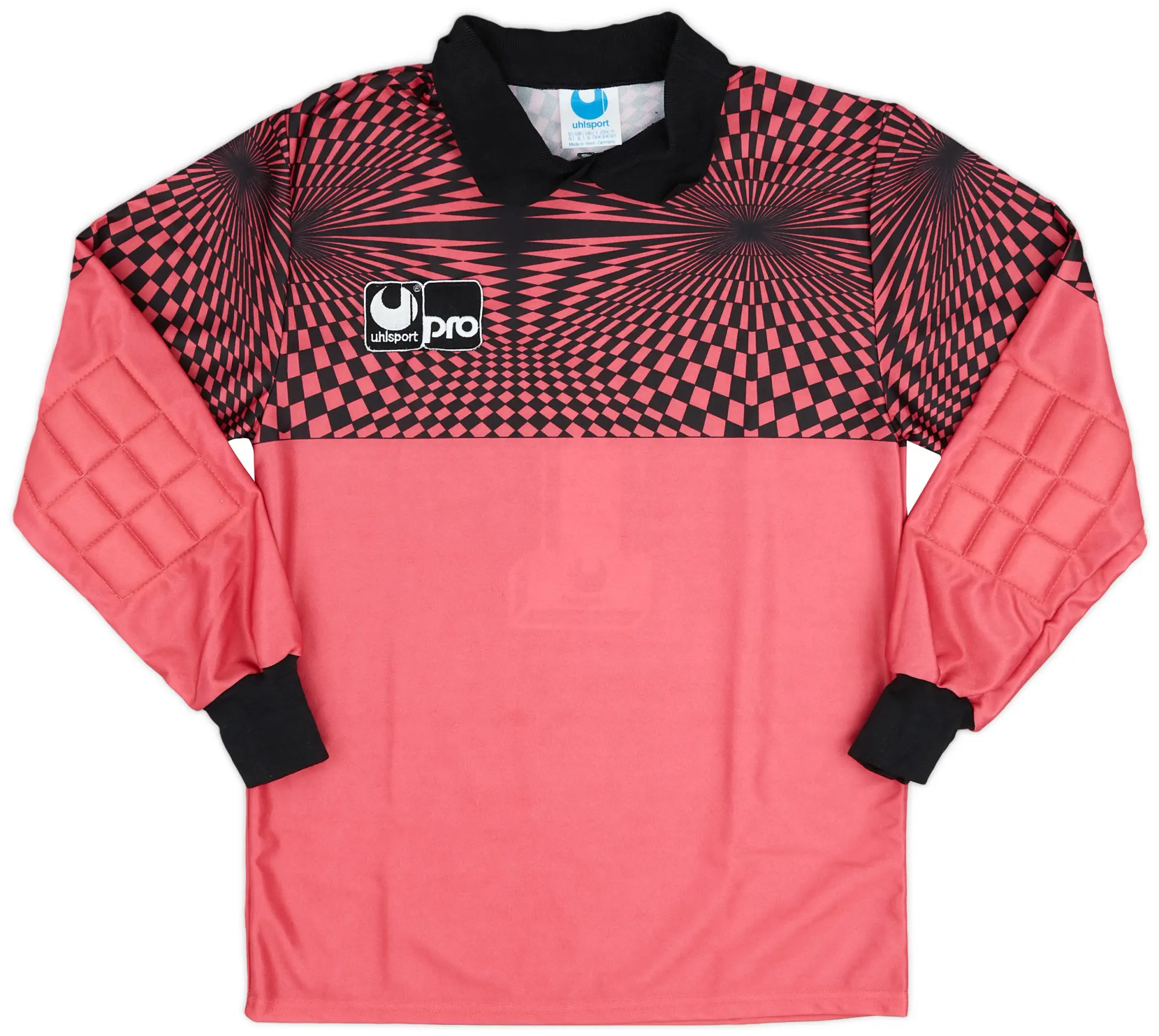 1989-90 Uhlsport GK Template Shirt #1 - 9/10 - (S)