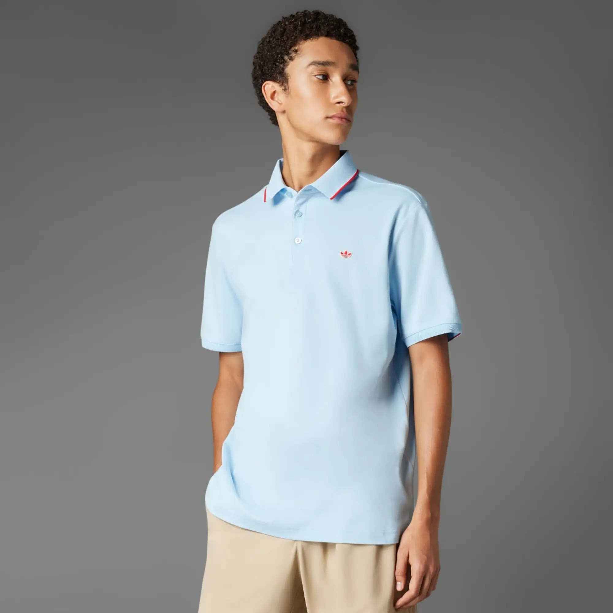 adidas Originals Twistknit Trefoil Polo Shirt